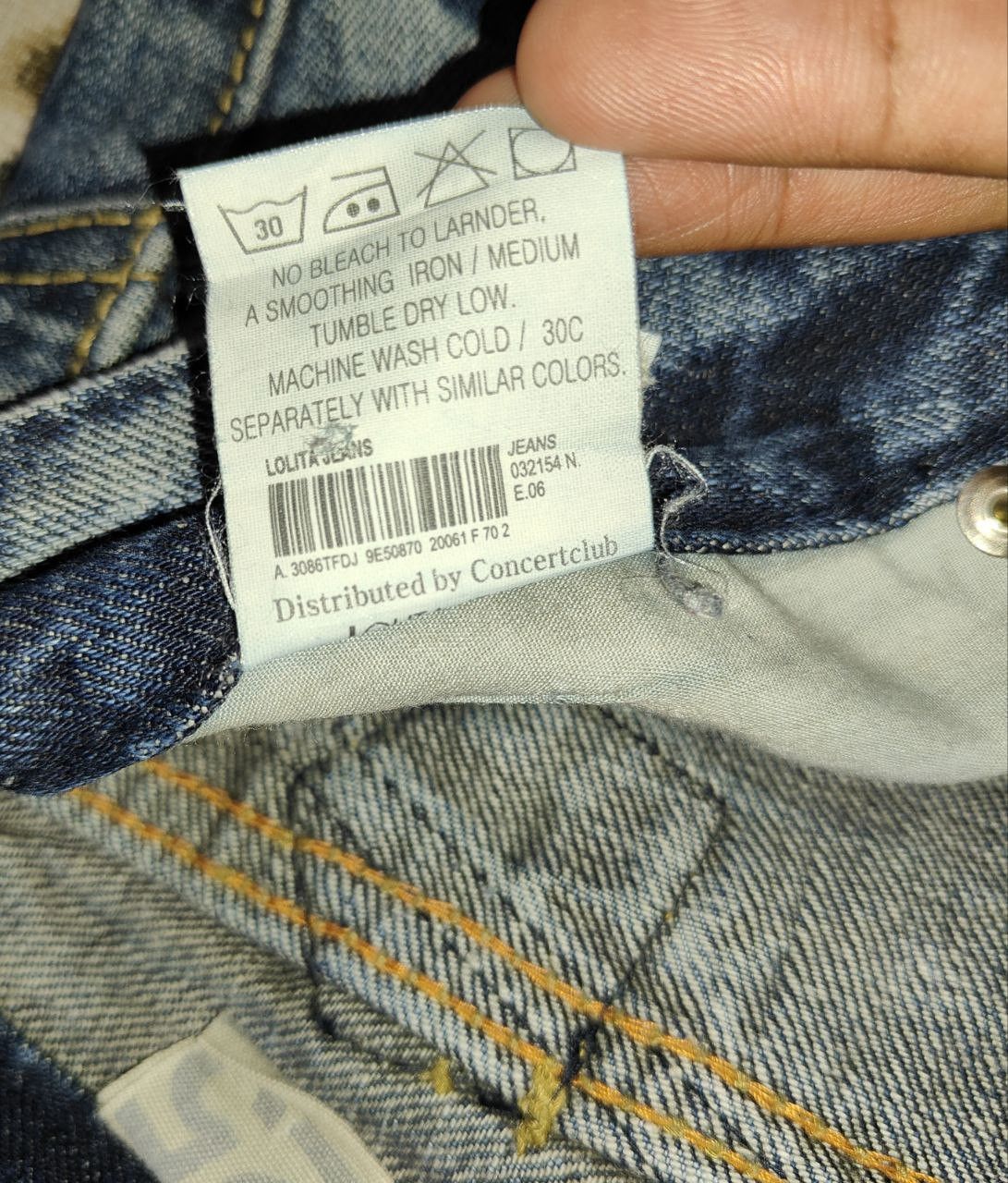 Japanese Brand Lolita Flare denim Size 29" - 6 Thumbnail