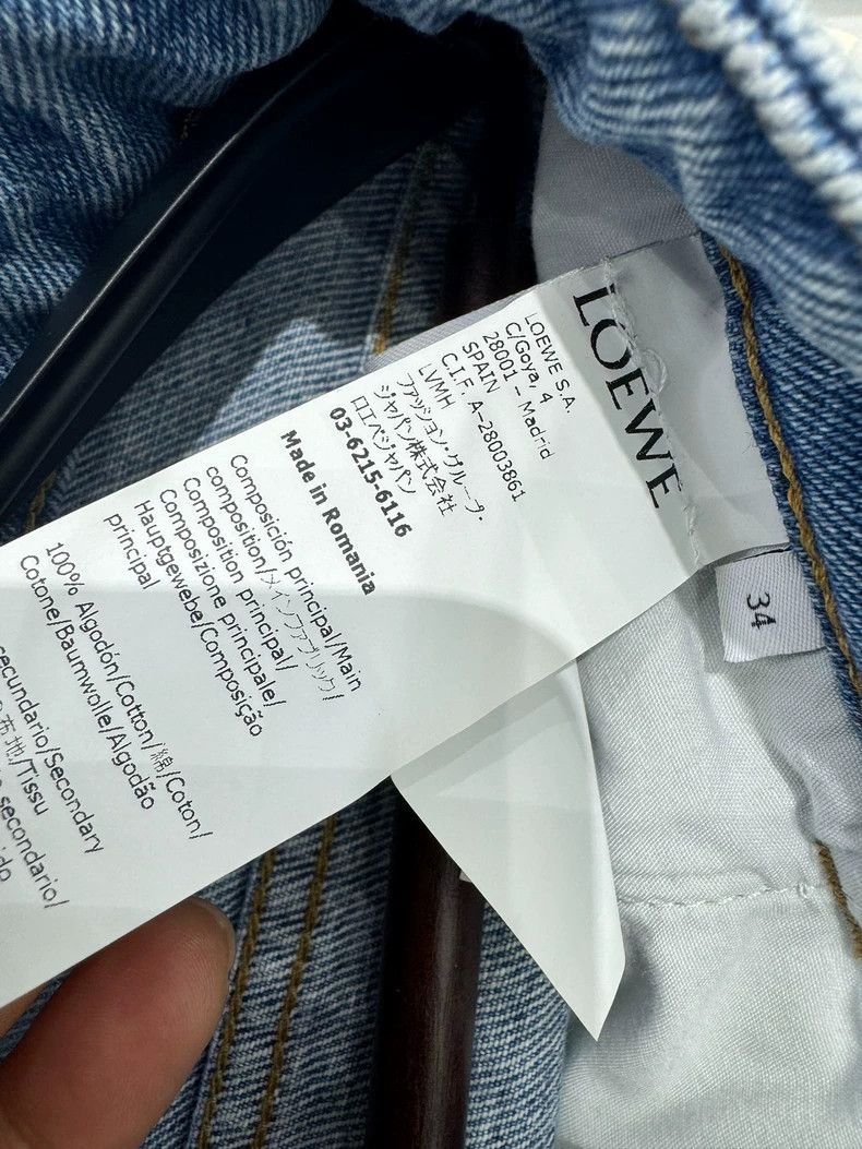 Loewe LOEWE FW21 Buttoned mid-waist straight jeans Size 42" / US 20 - 6 Thumbnail