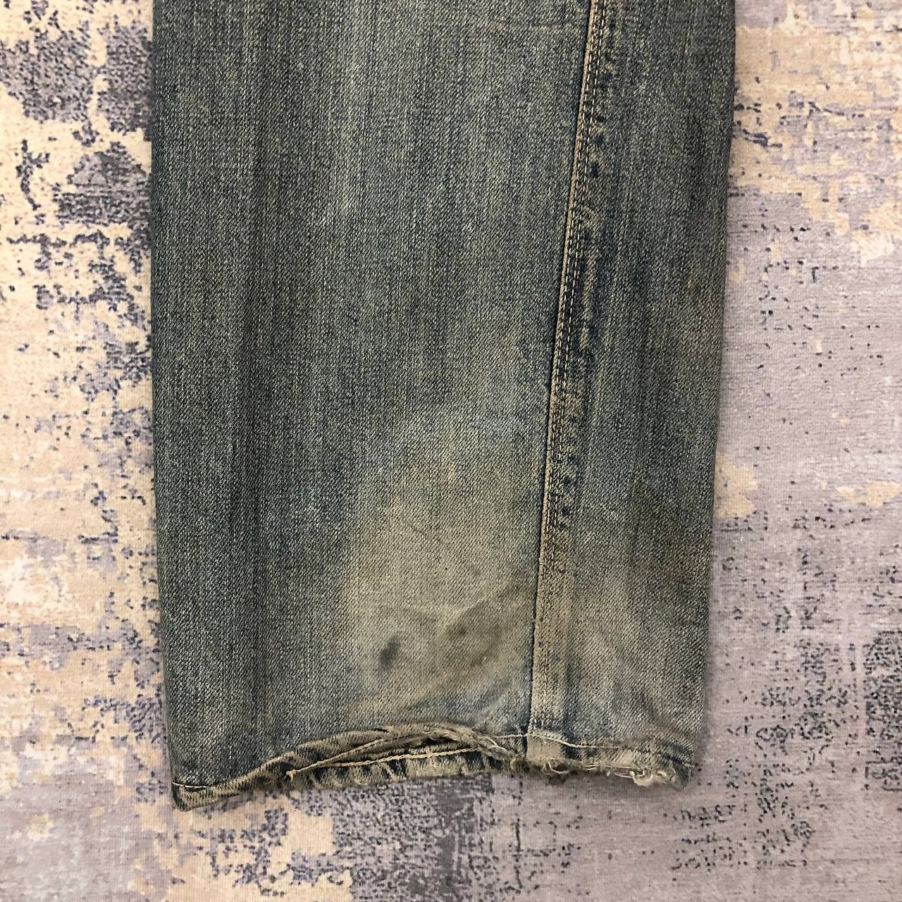 Lee P49 VTG UNION MADE X LEE DISTRESSED WORWEAR DENIM Size US 34 / EU 50 - 11 Thumbnail