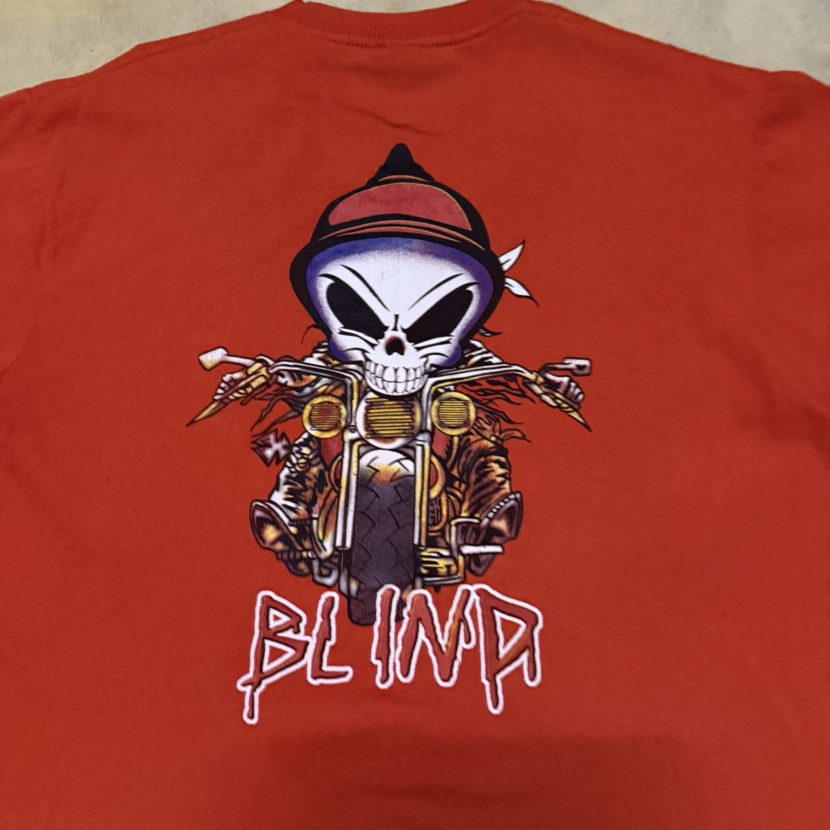 Blind Skateboards Vintage Blind Skateboard Big Logo T Shirt Size US L / EU 52-54 / 3 - 10 Thumbnail