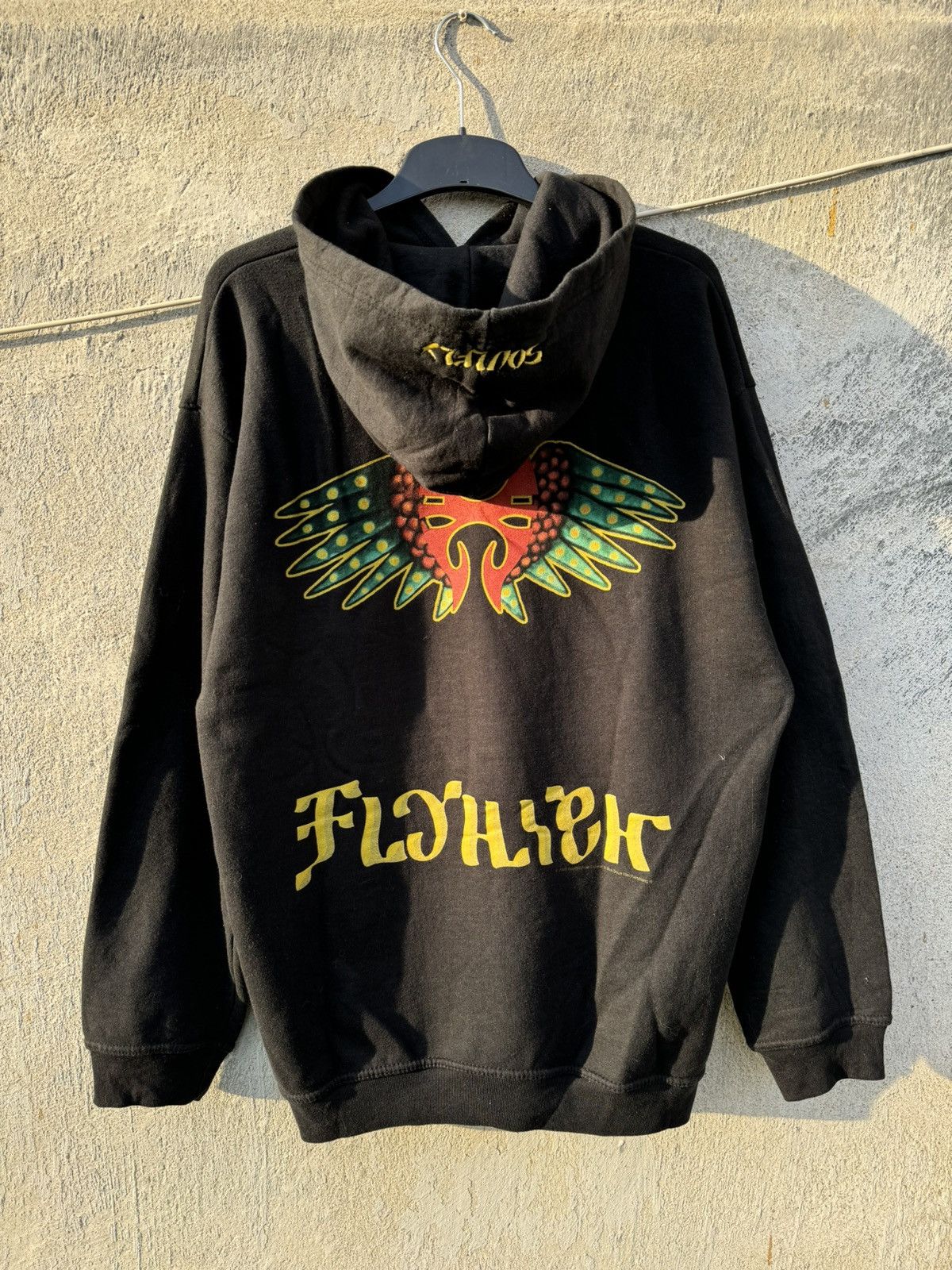 Band Tees × Vintage 2000 Vintage Soulfly Flyhigh Trash Metal Band Hoodie RARE Size US L / EU 52-54 / 3 - 1 Thumbnail