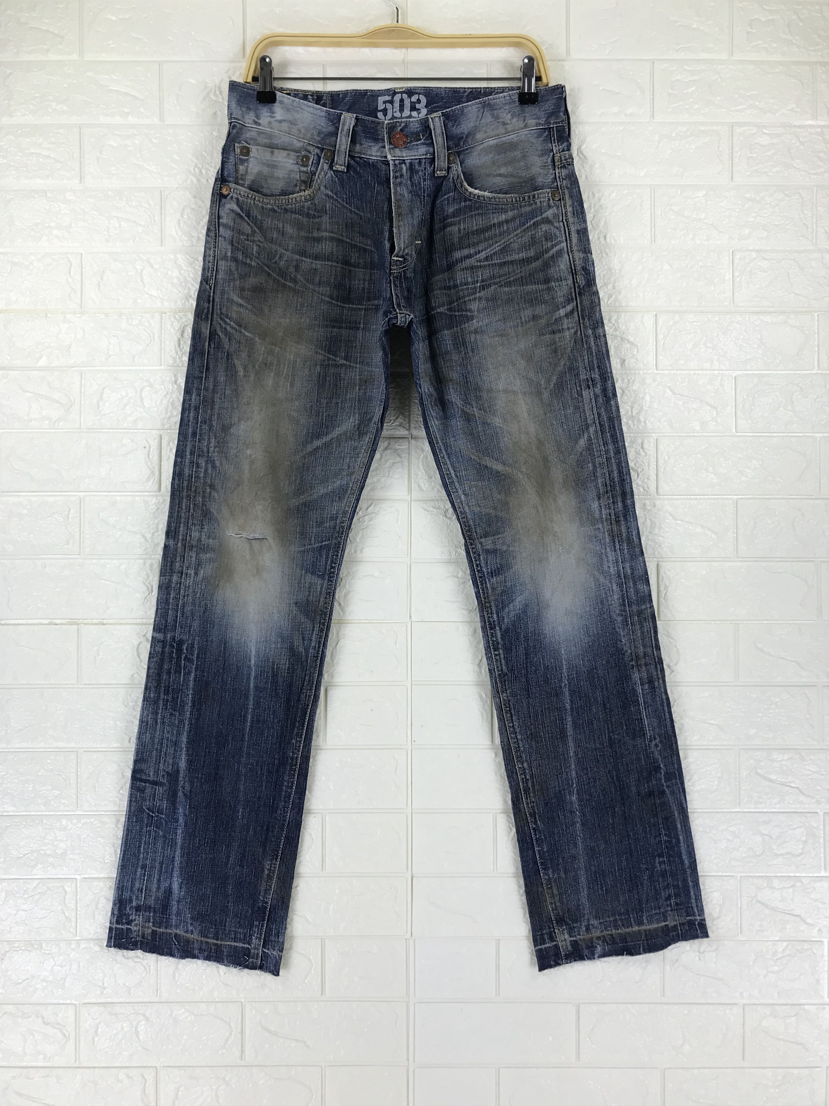 Edwin Vintage Edwin 503 Rusty Wash Flare Jeans Size US 30 / EU 46 - 1 Thumbnail