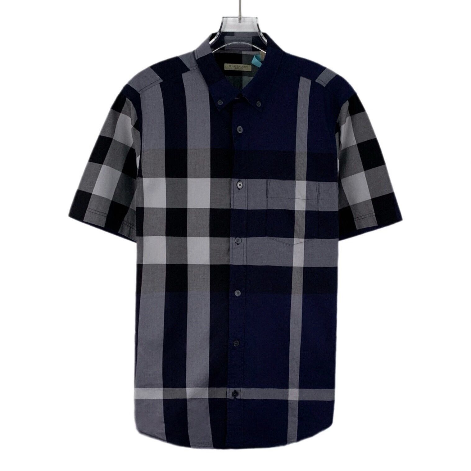 Burberry Burberry Classic Check Cotton Short-Sleeve Shirt Size US S / EU 44-46 / 1 - 1 Thumbnail