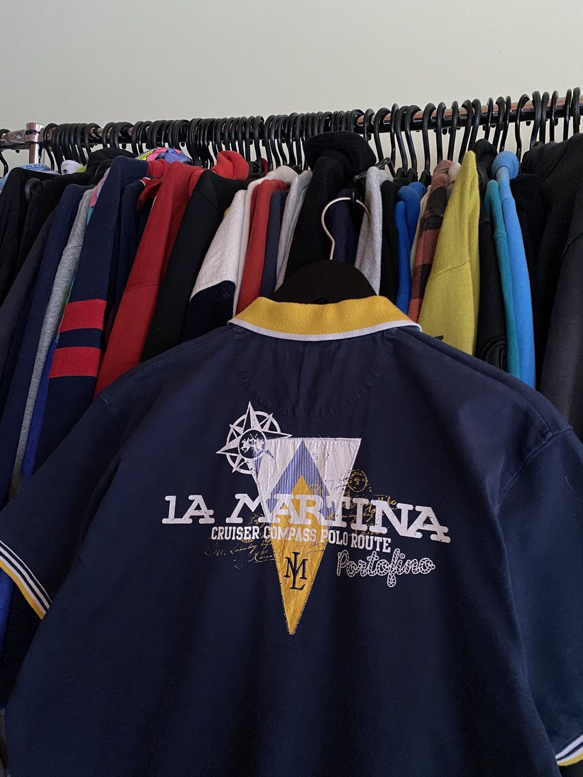La Martina VINTAGE LA MARTINA PORTOFINO POLO SHIRT Size US XL / EU 56 / 4 - 4 Thumbnail