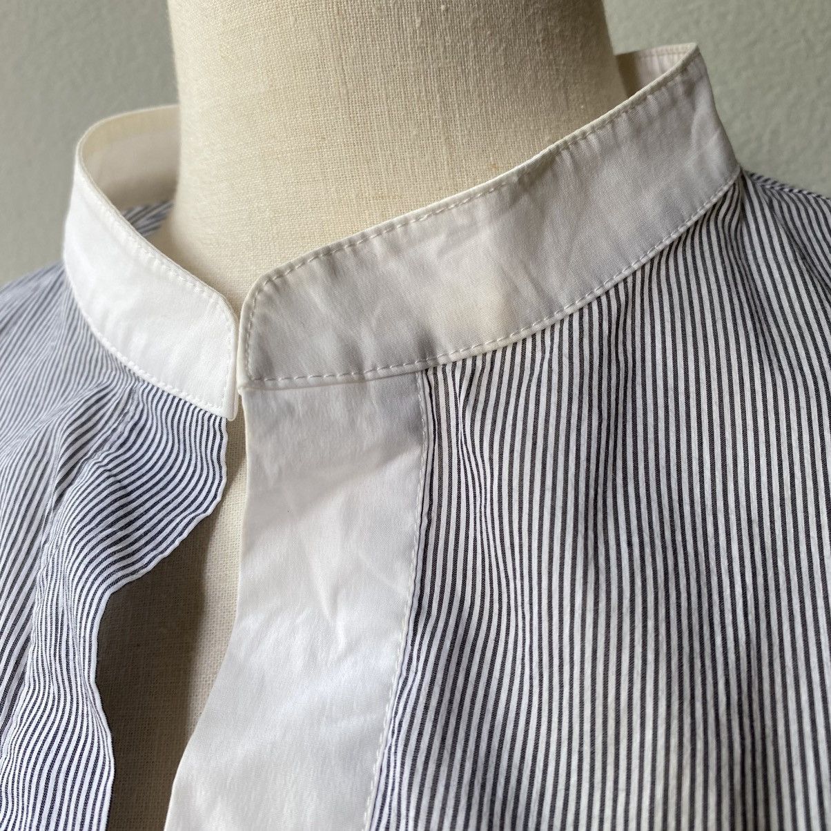 3.1 Phillip Lim 3.1 Phillip Lim Navy Stripe Shirt Dress Size S / US 4 / IT 40 - 9 Thumbnail