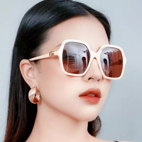 Gucci NEW GUCCI GG1072SA-004 Ivory Size ONE SIZE - 5 Thumbnail