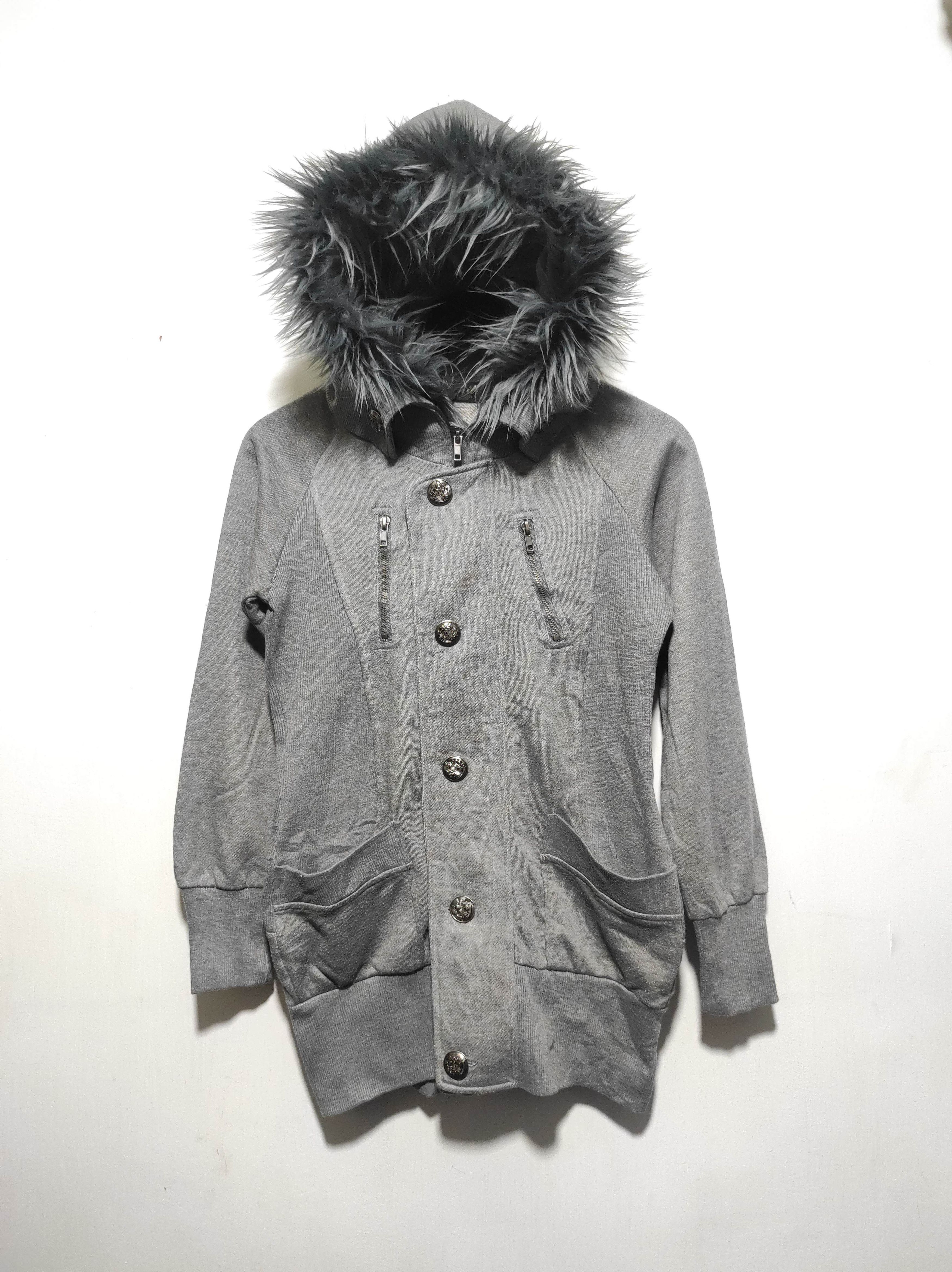 Japanese Brand Vanity Glamourous zip fur hoodie ifsix LGB style Size US XS / EU 42 / 0 - 2 Thumbnail