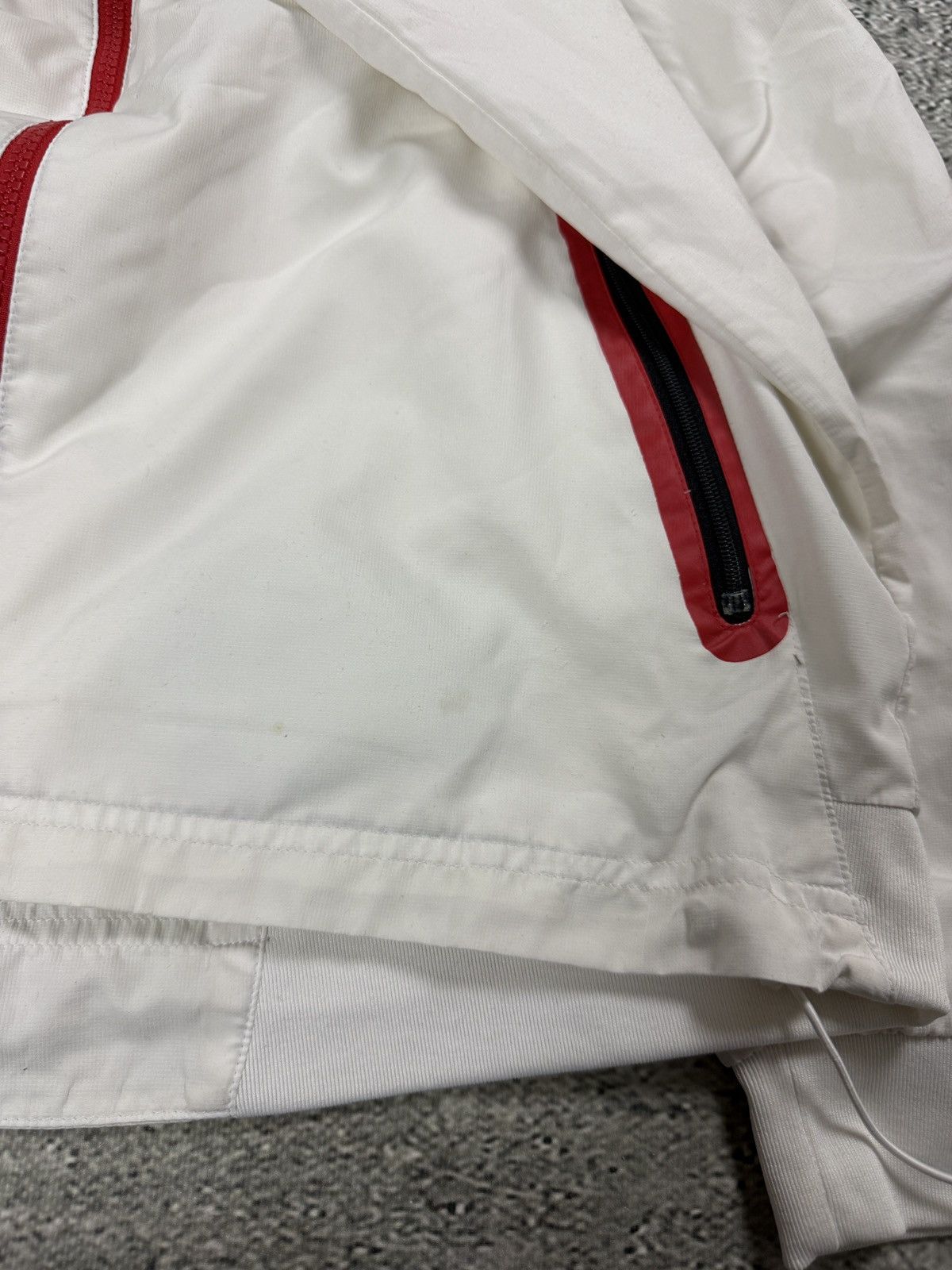 AC Milan Adidas tracksuit white Champions League