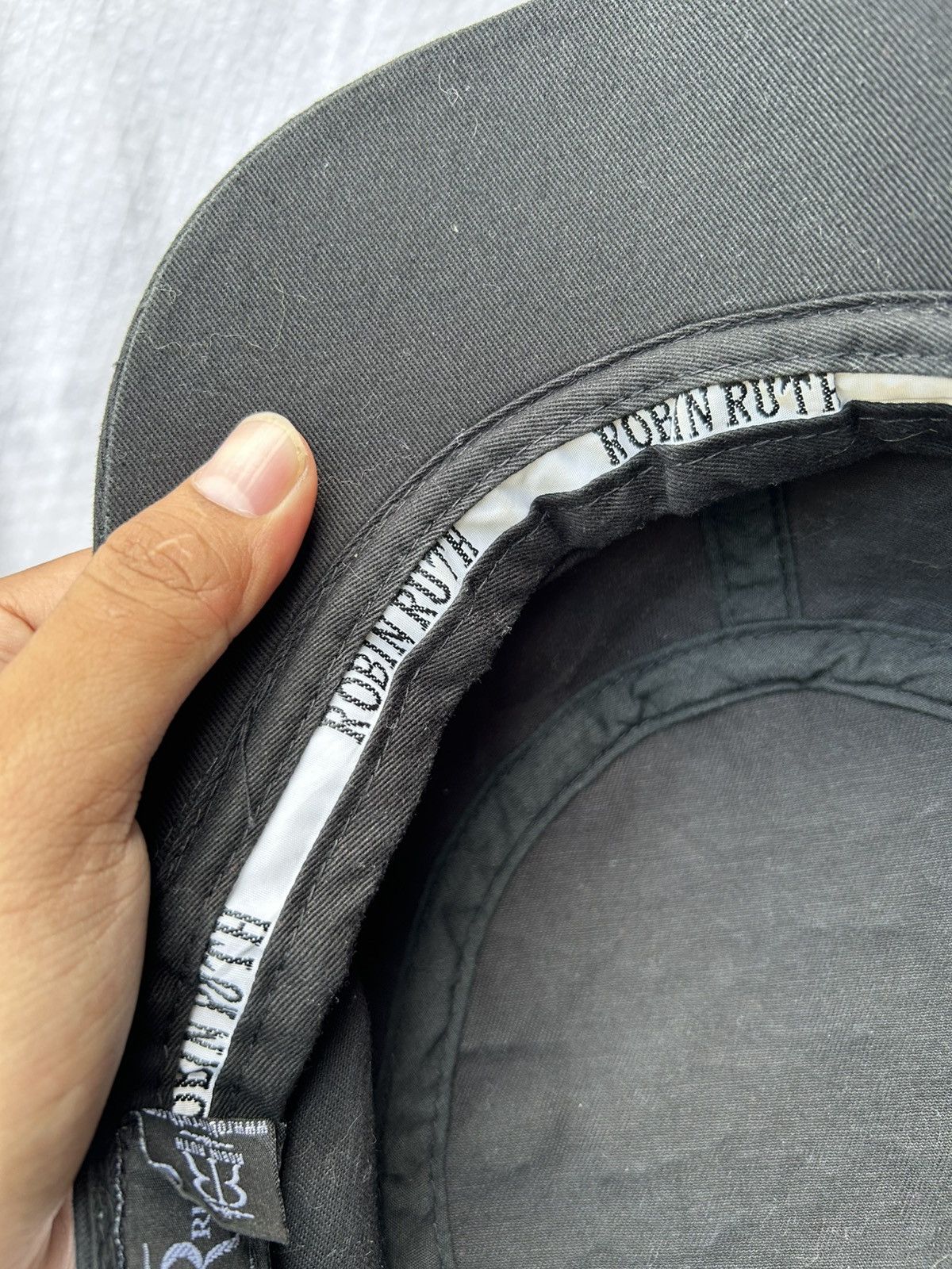 If Six Was Nine × Japanese Brand × Le Grande Bleu (L.G.B.) Robin Ruth Japanese Poem Las Vegas Cadet Hats Size ONE SIZE - 8 Thumbnail