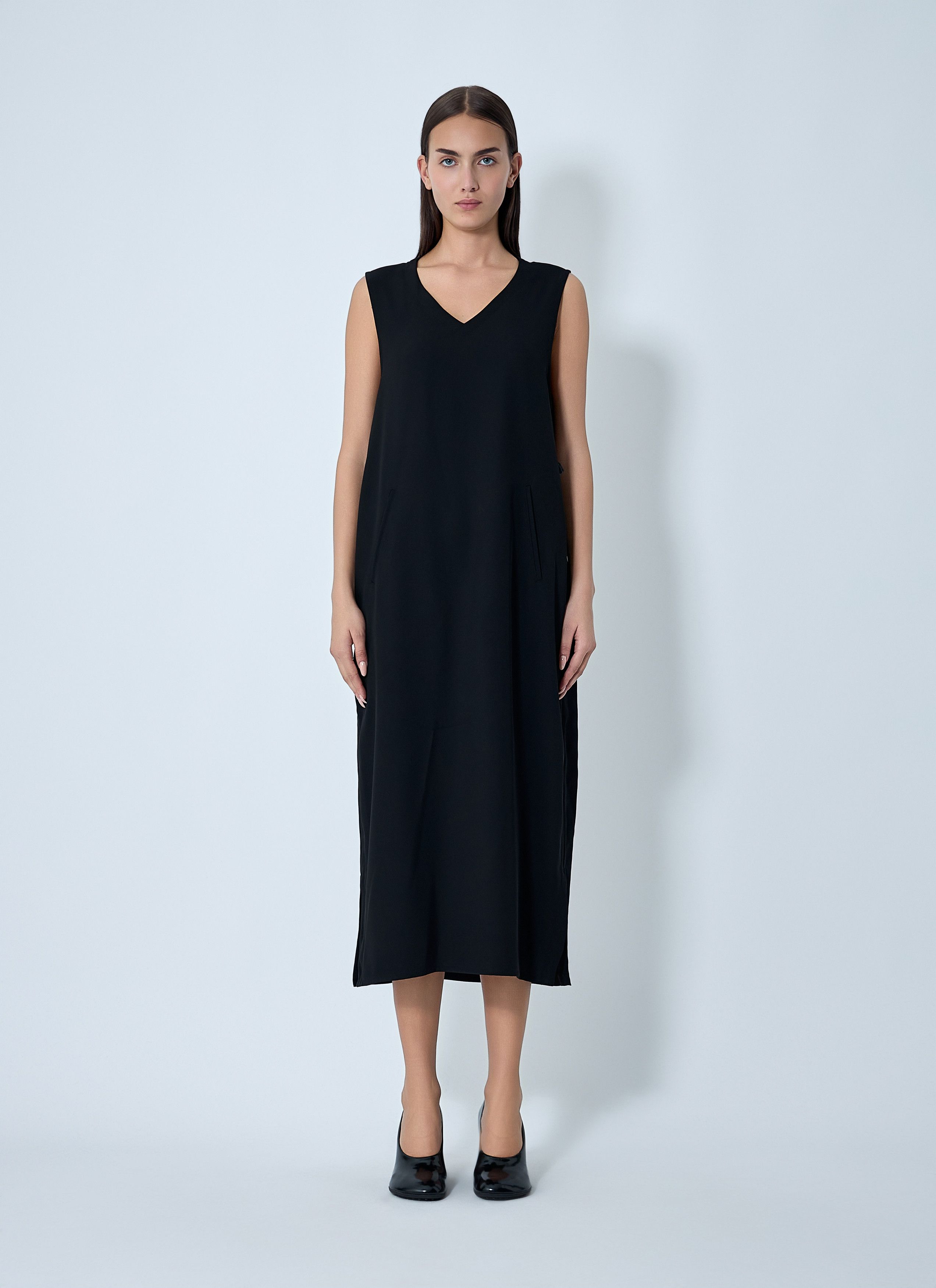 Yohji Yamamoto Double Knit Midi Dress Size M / US 6-8 / IT 42-44 - 1 Thumbnail