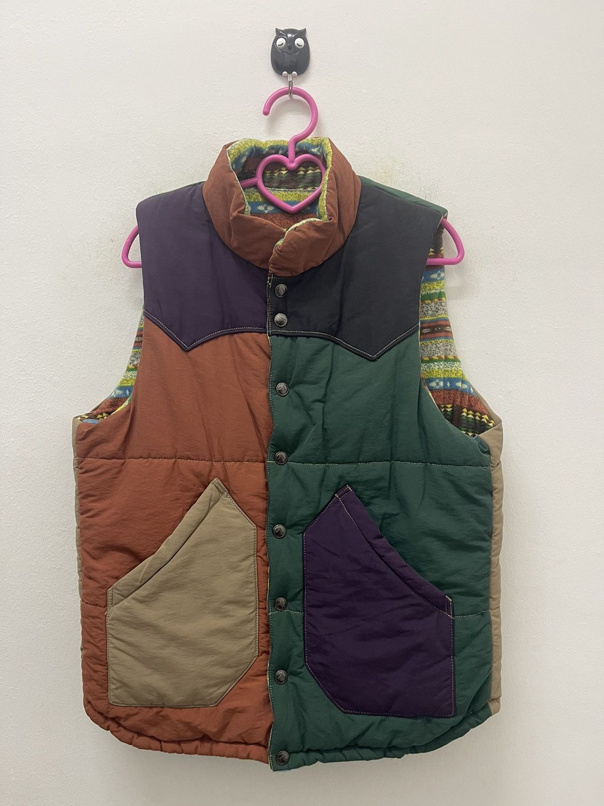 GRN Rare Vintage GRN Union Made Reversible Vest Jacket Size US M / EU 48-50 / 2 - 5 Thumbnail