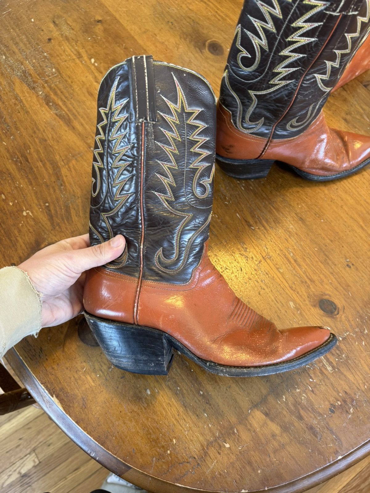 Vintage Vintage Cowboy Boots Sz 10 Size US 10 / EU 43 - 6 Thumbnail