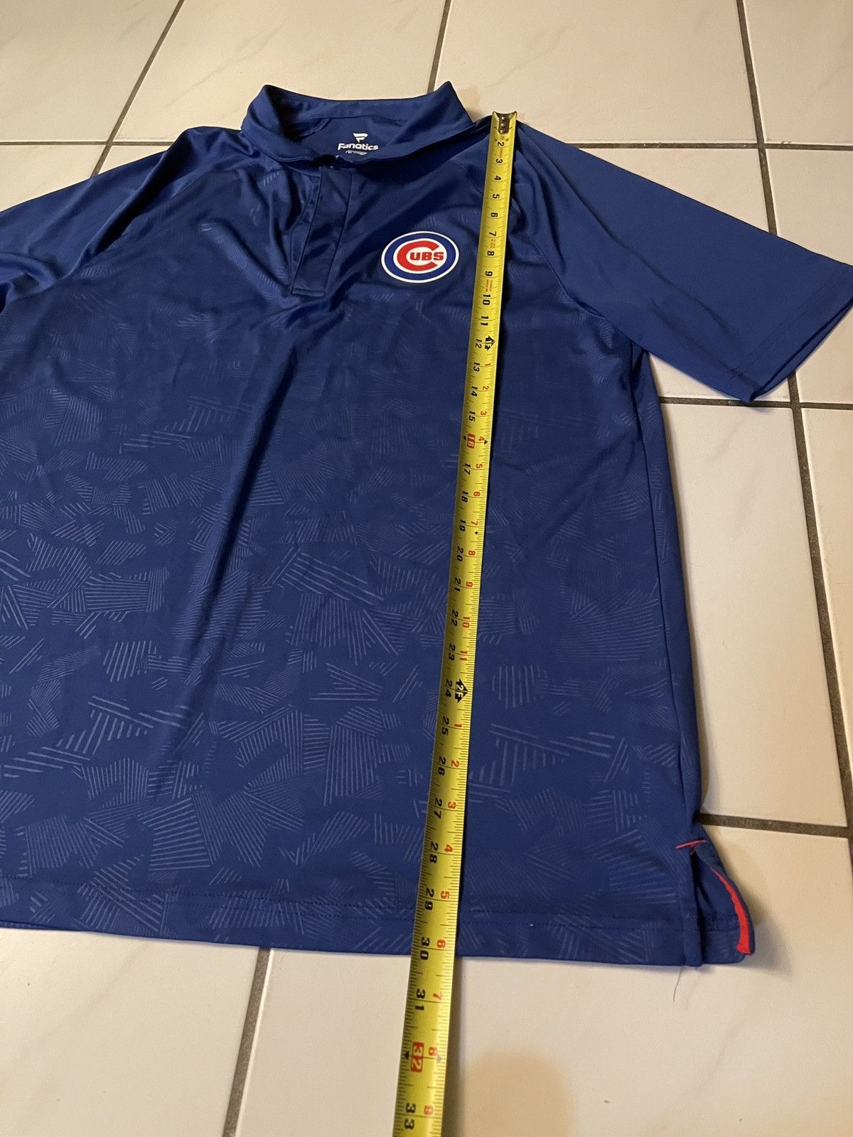 MLB Chicago Cubs Fanatics Blue Iconic Defender Polo Shirt XL Size US XL / EU 56 / 4 - 5 Thumbnail