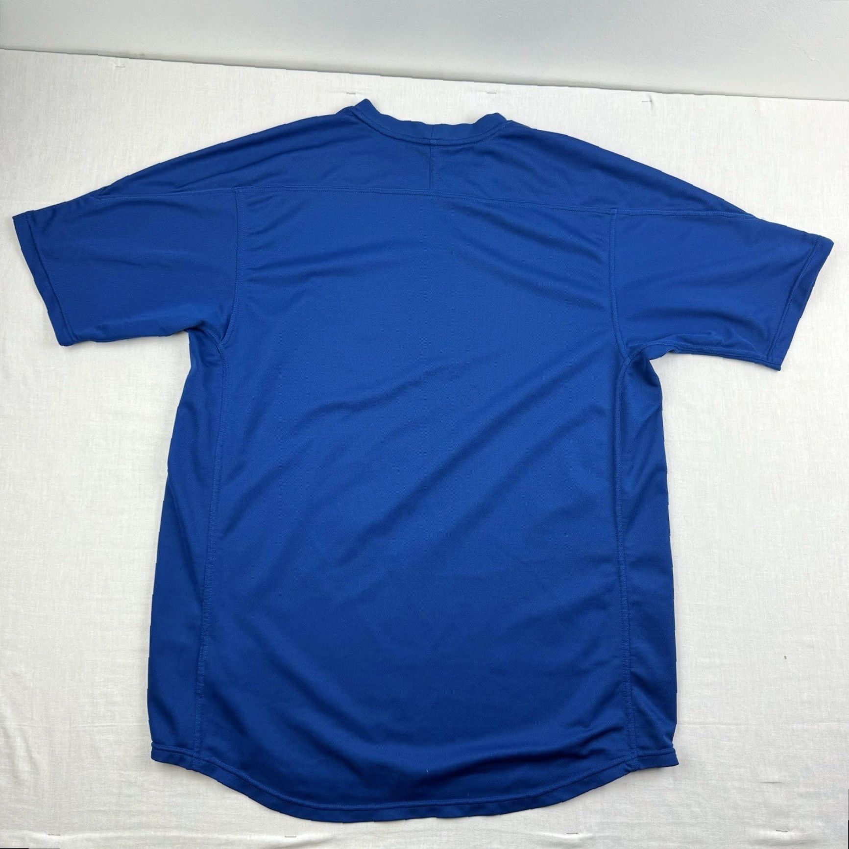 Nike VINTAGE Nike Athletic Shirt Men XL Blue Sports T-Shirt Crew Neck Short Sleeve Y2K Silver Tag Size US XL / EU 56 / 4 - 8 Thumbnail