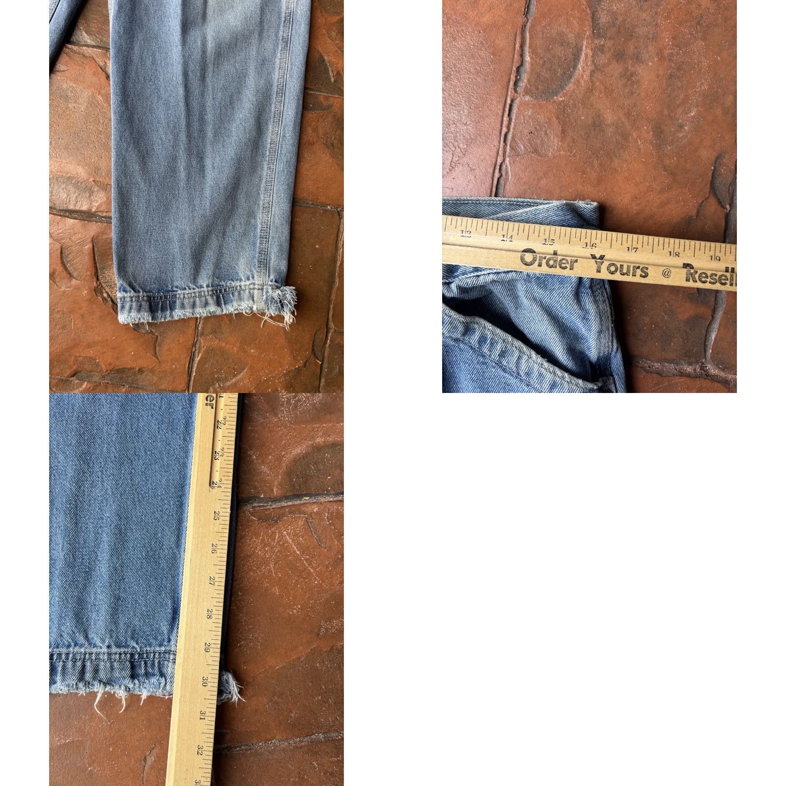 Old Navy VINTAGE Old Navy Jeans Carpenter Blue 34 Relaxed Denim 5-Pocket Grunge Size US 34 / EU 50 - 9 Thumbnail