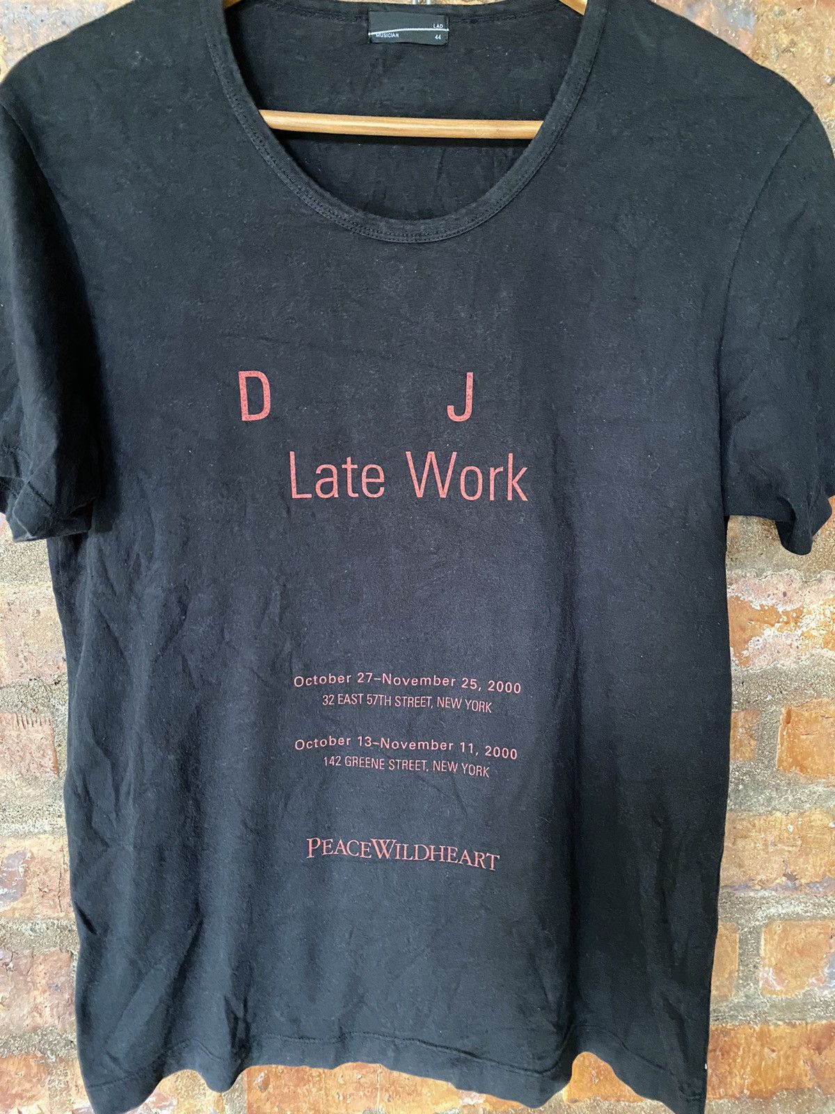 Lad Musician Lad Musician DJ late work tee Size US M / EU 48-50 / 2 - 3 Thumbnail