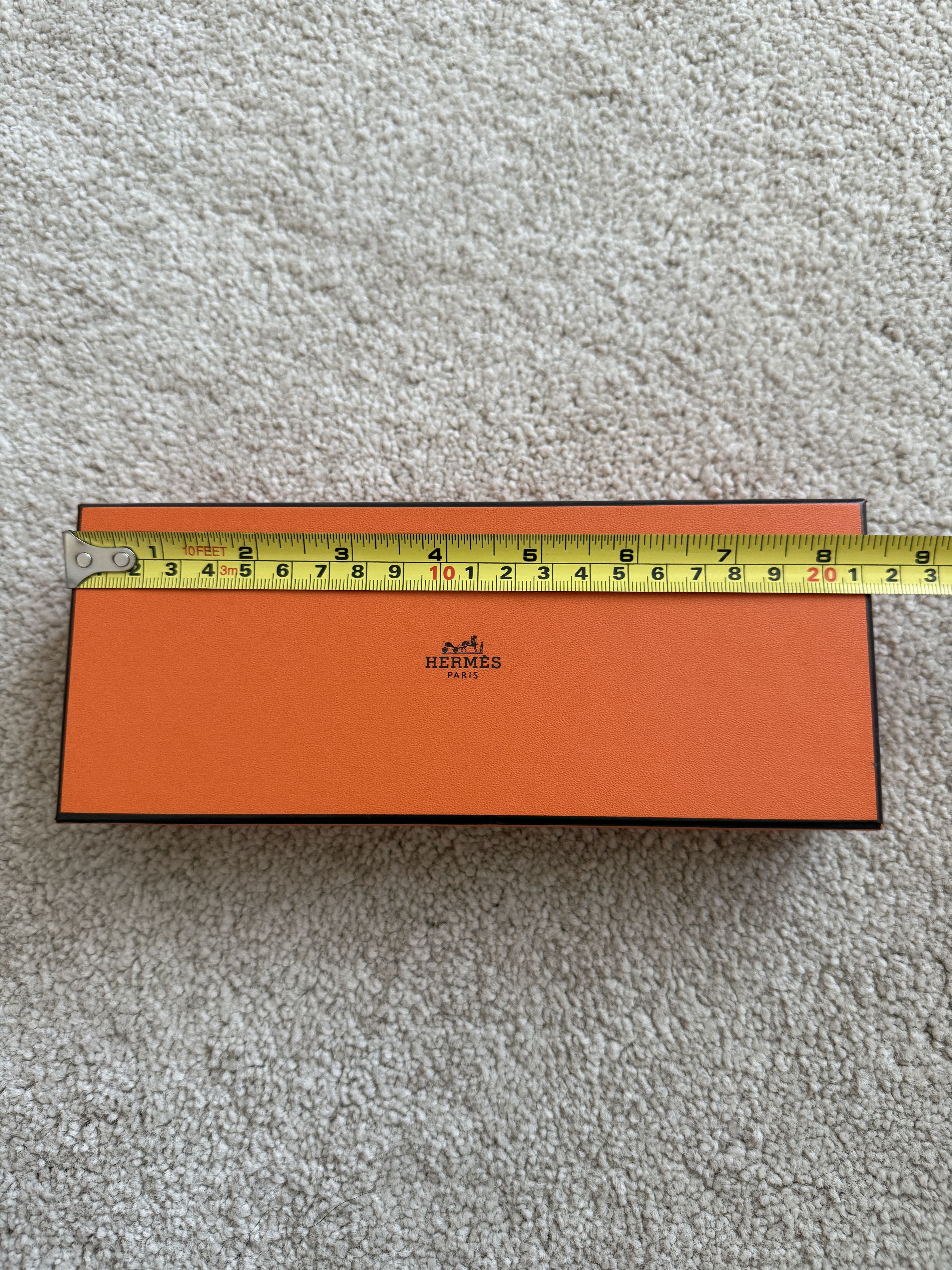 Hermes Authentic Hermes Small Gift Box - approx 3.5 x 8.25 Size ONE SIZE - 4 Thumbnail