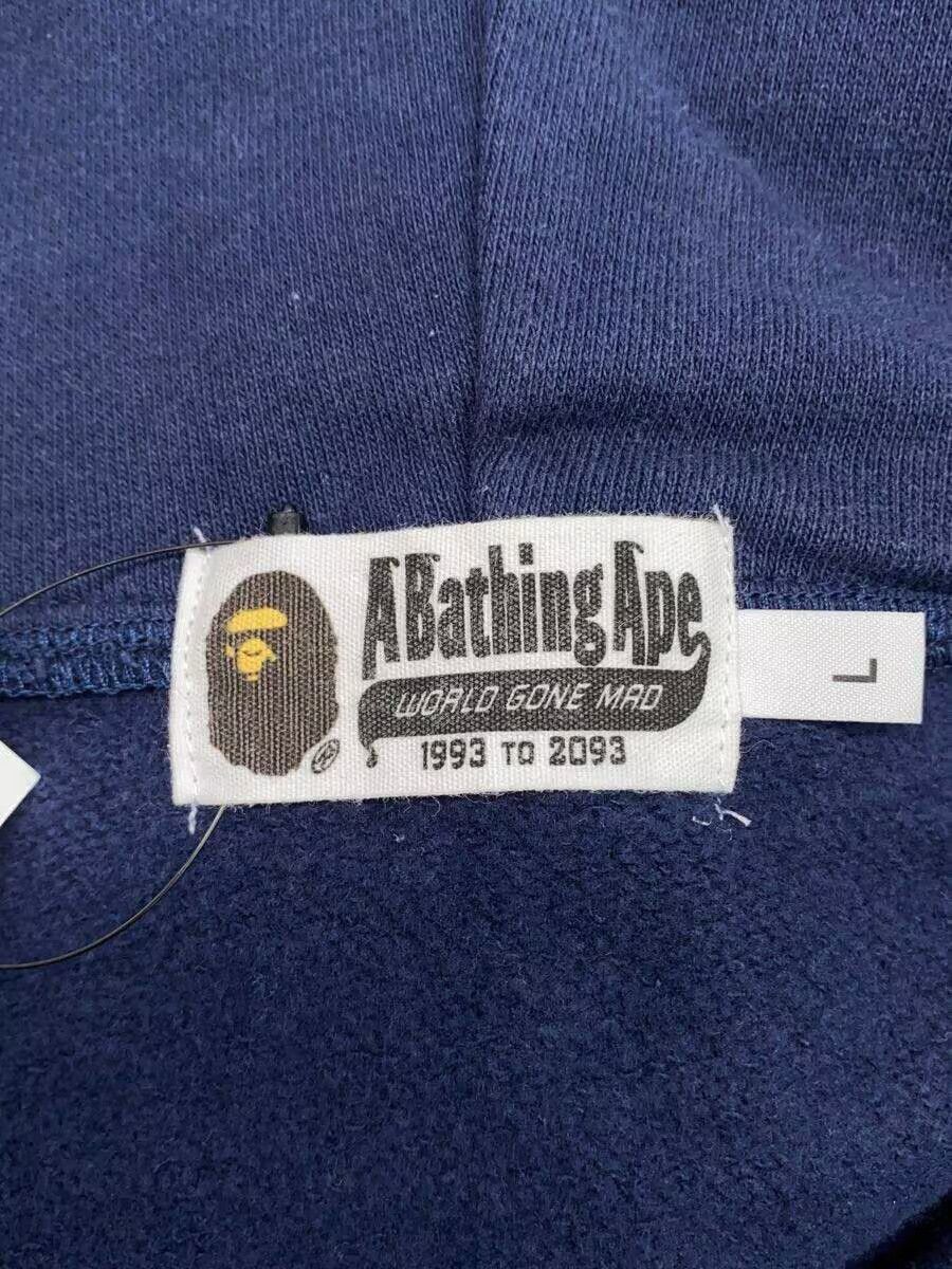 Bape A Bathing Ape Cotton Hoodie Navy Size US L / EU 52-54 / 3 - 3 Thumbnail
