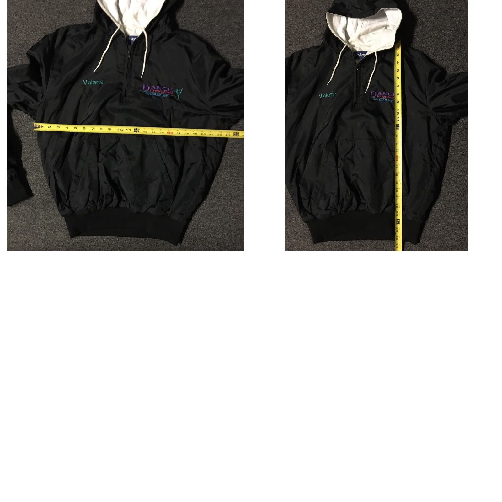 Holloway Vtg 90s Dance Dimensions 1/4 Zip Jacket M USA Hip Hop Sport Track Vaporwave 80s Size M / US 6-8 / IT 42-44 - 8 Thumbnail