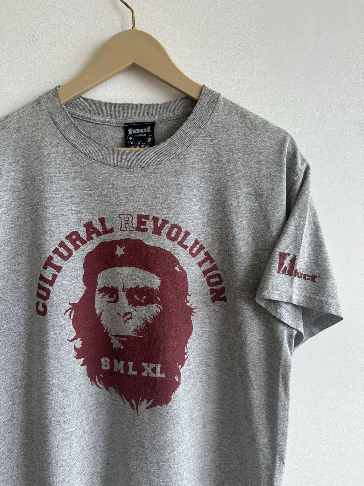 Vintage Vintage FUCT Cultural Revolution Skate Tees USA RARE Size US M / EU 48-50 / 2 - 2 Thumbnail