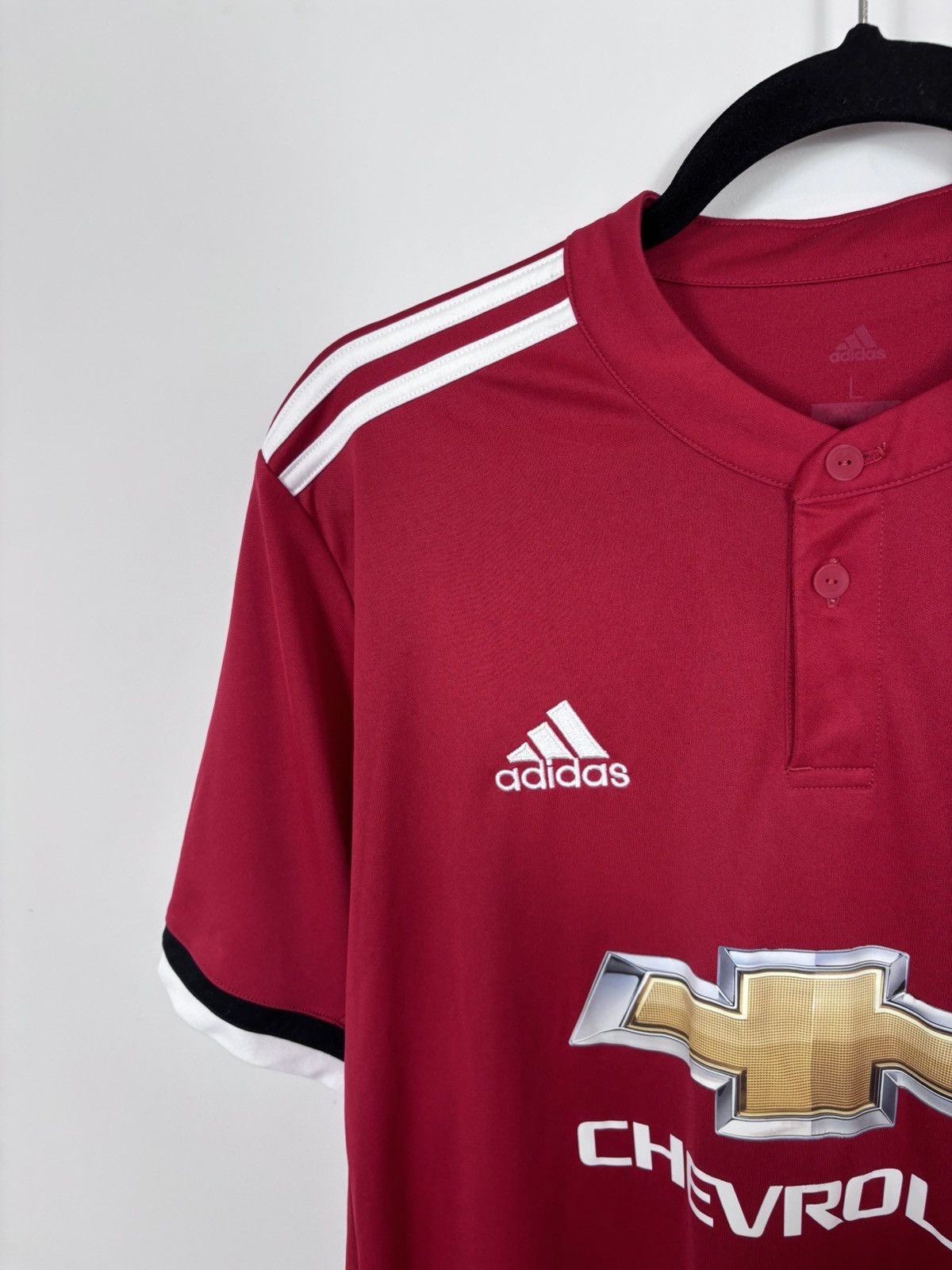Adidas Adidas Manchester United 2017/2018 Home Soccer Jersey Shirt Size US L / EU 52-54 / 3 - 5 Thumbnail