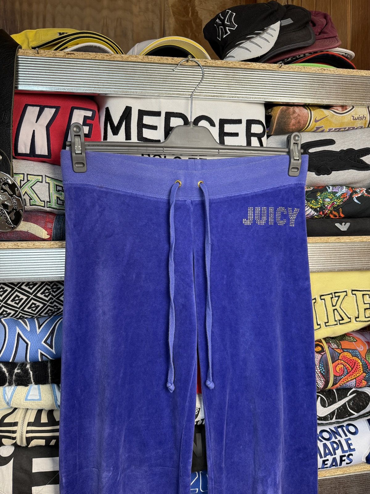 Japanese Brand VELOUR VINTAGE VIOLET Y2K JUICY COUTURE SUITS Size S / US 4 / IT 40 - 14 Thumbnail