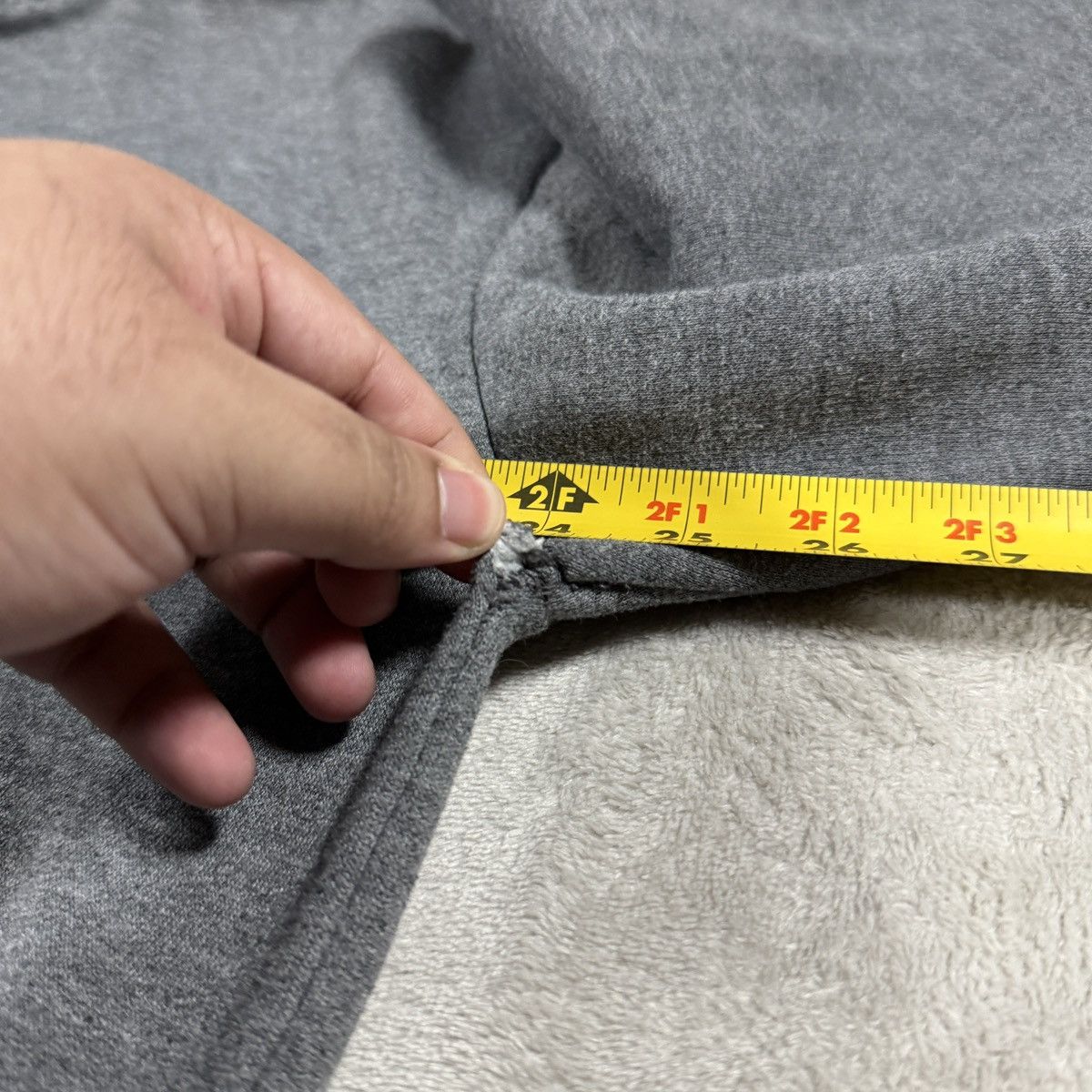 Other Vintage Speedy Grey Blank Essential Hoodie Men's Large Size US L / EU 52-54 / 3 - 7 Thumbnail