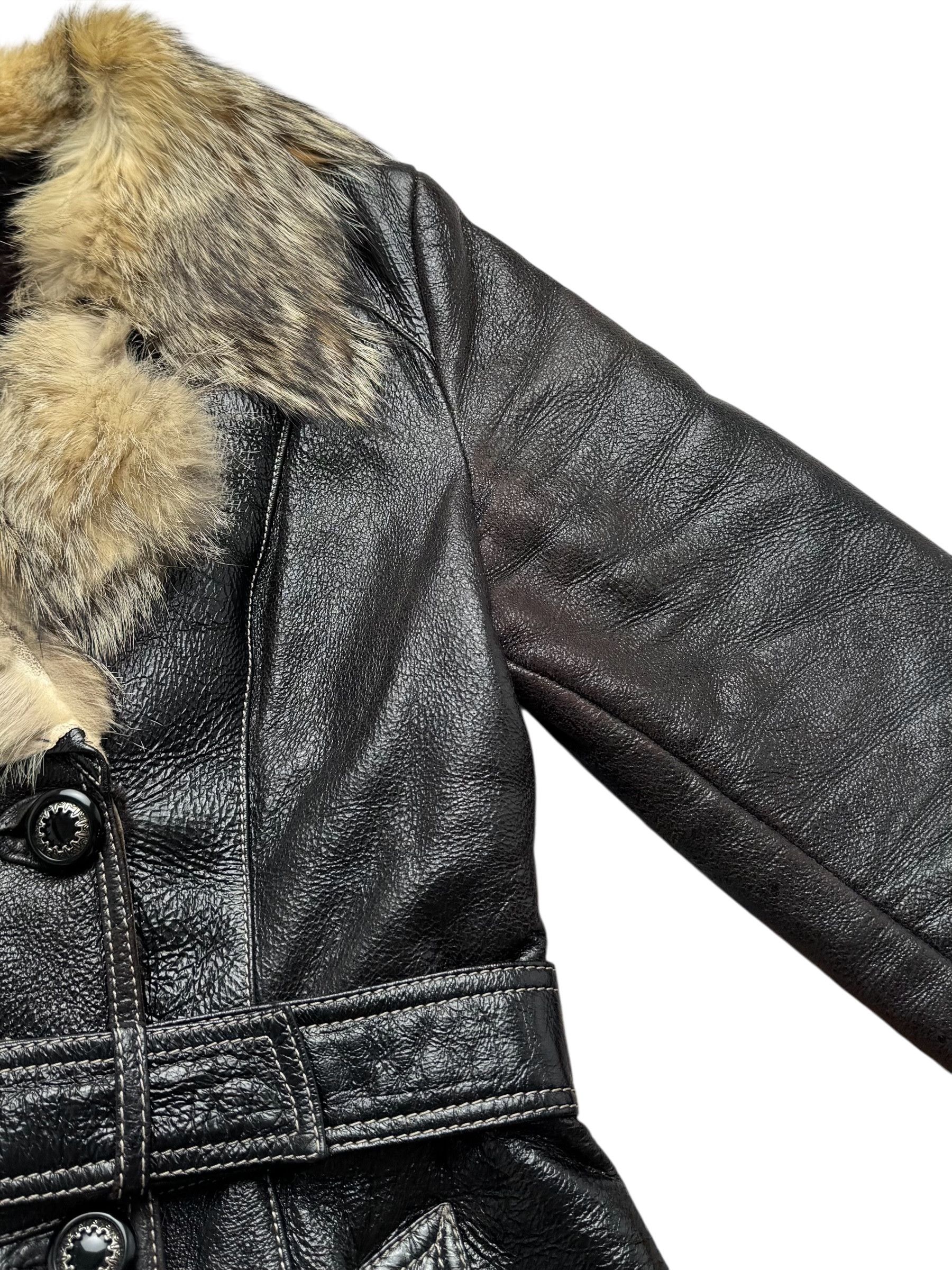 Vintage Y2K Vintage Real Sheepskin Coat(V244) Size S / US 4 / IT 40 - 5 Thumbnail