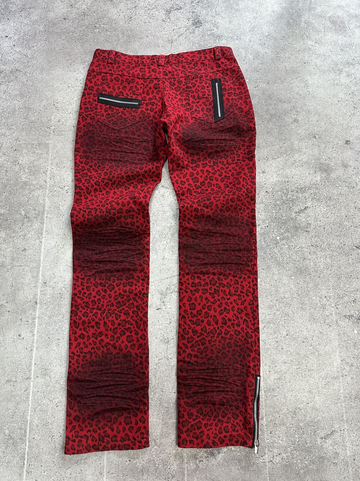 Tripp NYC Vintage Queen Of Darkness Leopard Pants Tripp Style Zip Size US 32 / EU 48 - 11 Thumbnail