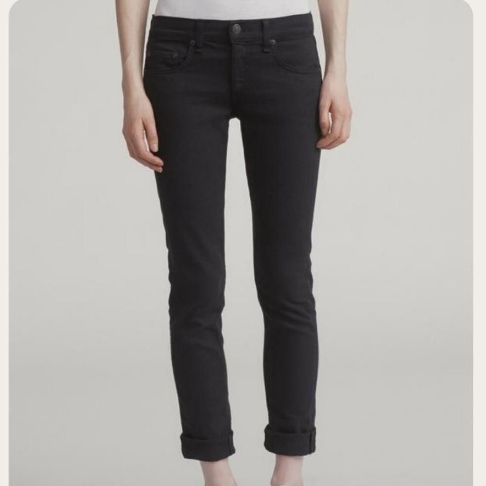 Rag & Bone Rag & Bone Women's Dre Low-Rise Slim Boyfriend Jeans 27 Size 27" / US 4 / IT 40 - 2 Thumbnail