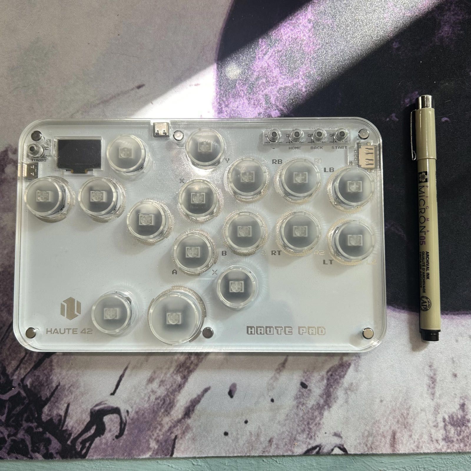 Other Haute Pro Transparent Mechanical Keypad hitbox leverless Size ONE SIZE - 1 Thumbnail