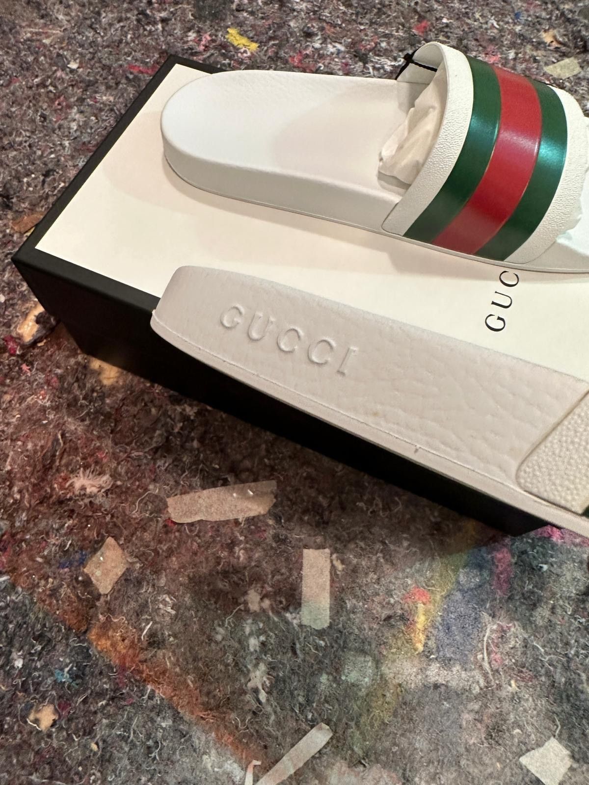 Gucci Gucci Logo Slip On OG Color, Sz.45 Size US 12 / EU 45 - 3 Thumbnail