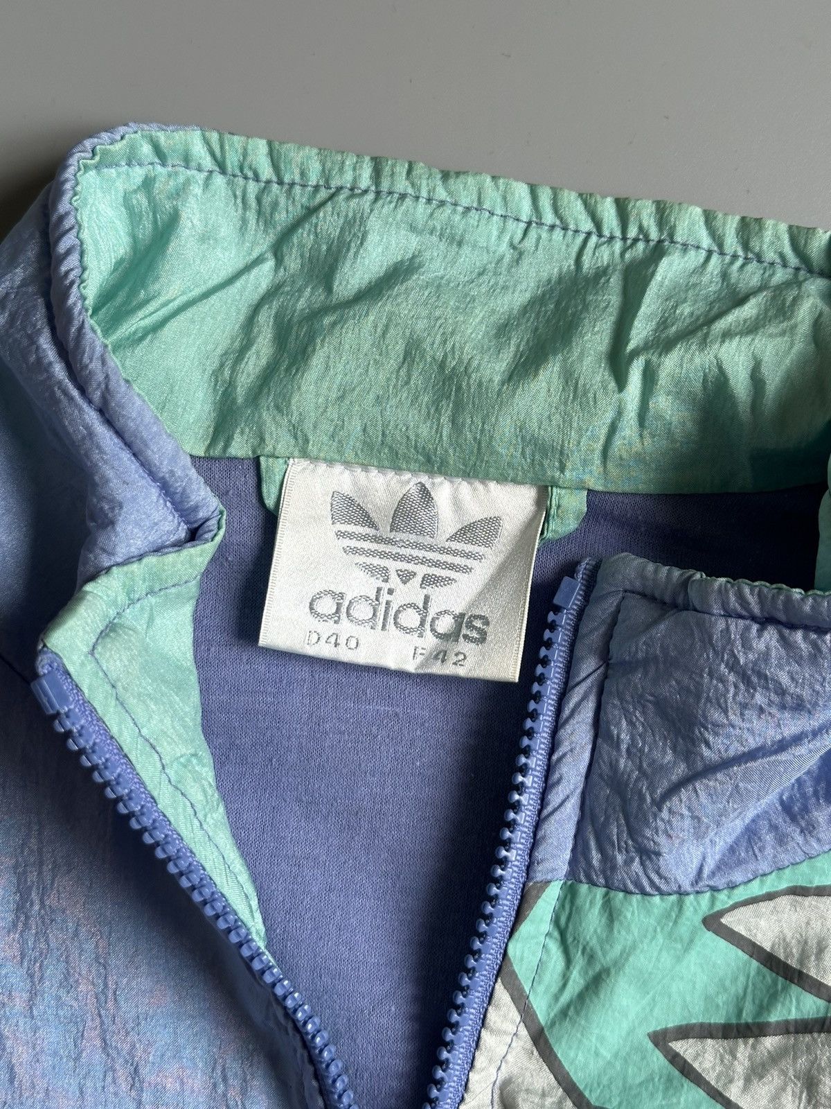 Adidas Vintage 80s Adidas Nylon Tracksuit Jacket Pants Size M Size US M / EU 48-50 / 2 - 7 Thumbnail
