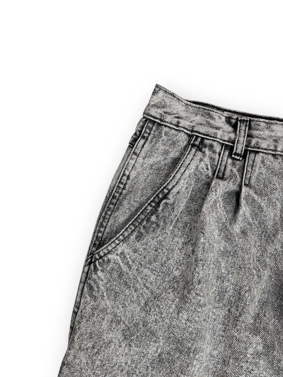 Bill Blass Bill Blass Vintage Washed Grey Denim Jeans Size US 30 / EU 46 - 4 Thumbnail