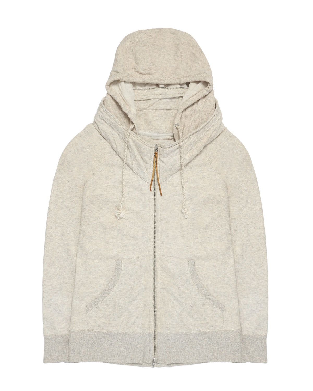GOA GOA Bono-Style Layered Hood Zip-Up Sweatshirt Size US S / EU 44-46 / 1 - 1 Thumbnail