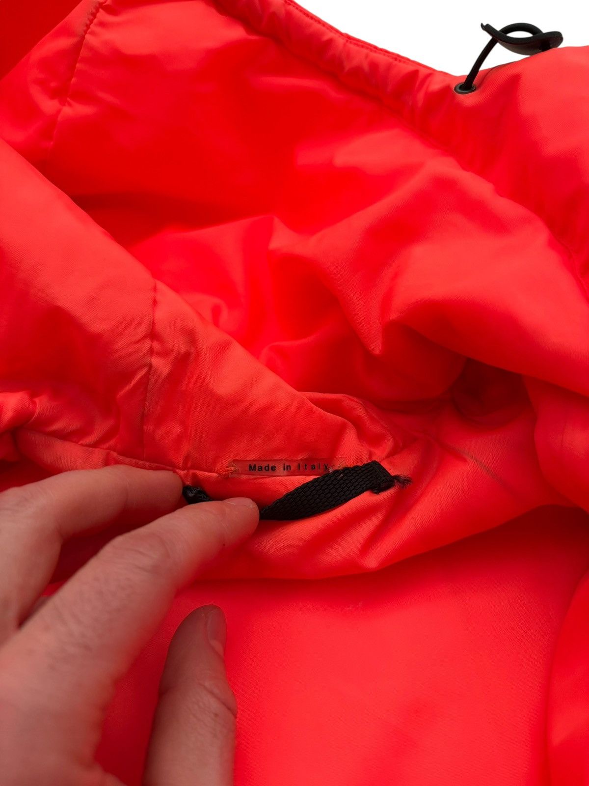 Prada Lines Rossa Fluorescent Tangerine Insulated Parka Size US S / EU 44-46 / 1 - 6 Thumbnail
