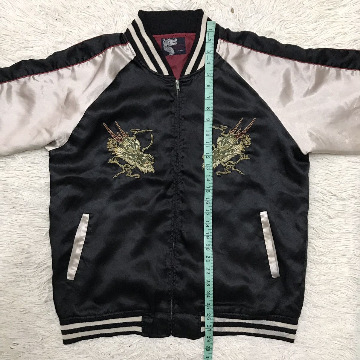 Japanese Brand × Vintage VINTAGE JAPANESE TRADITIONAL DRAGON SUKAJAN JACKET Size US L / EU 52-54 / 3 - 18 Thumbnail