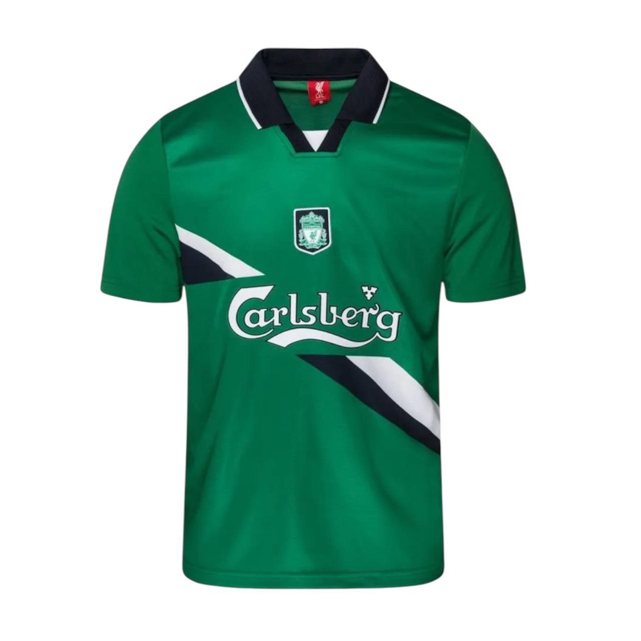 hot 1999 liverpool fc remake soccer jersey football shirt size l