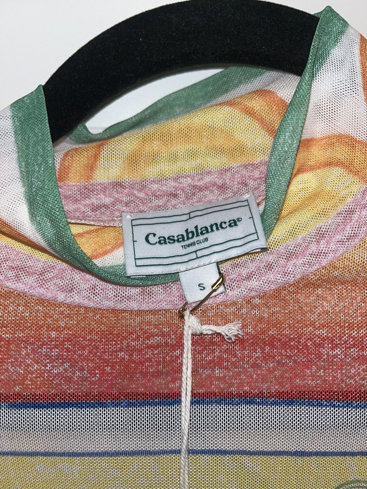 Casablanca Casablanca Longsleeve Mesh Top Size S / US 4 / IT 40 - 2 Thumbnail