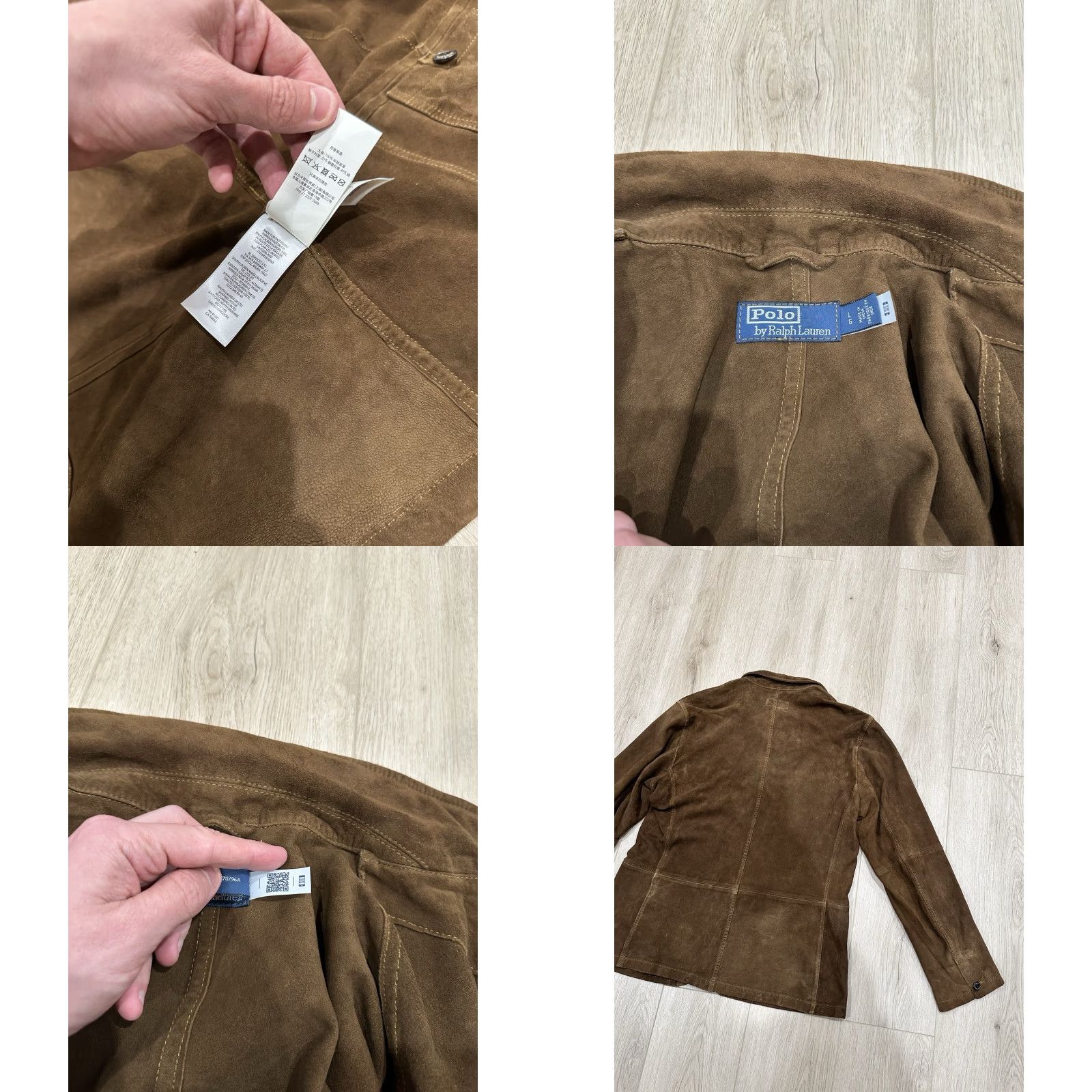 Polo Ralph Lauren Polo Ralph Lauren Goat Suede Utility Jacket Mens Brown Size Large Jacket Mens Brown Polo Ralph Lauren Goat Suede Utility Jacket Regular Size L Size US L / EU 52-54 / 3 - 9 Thumbnail