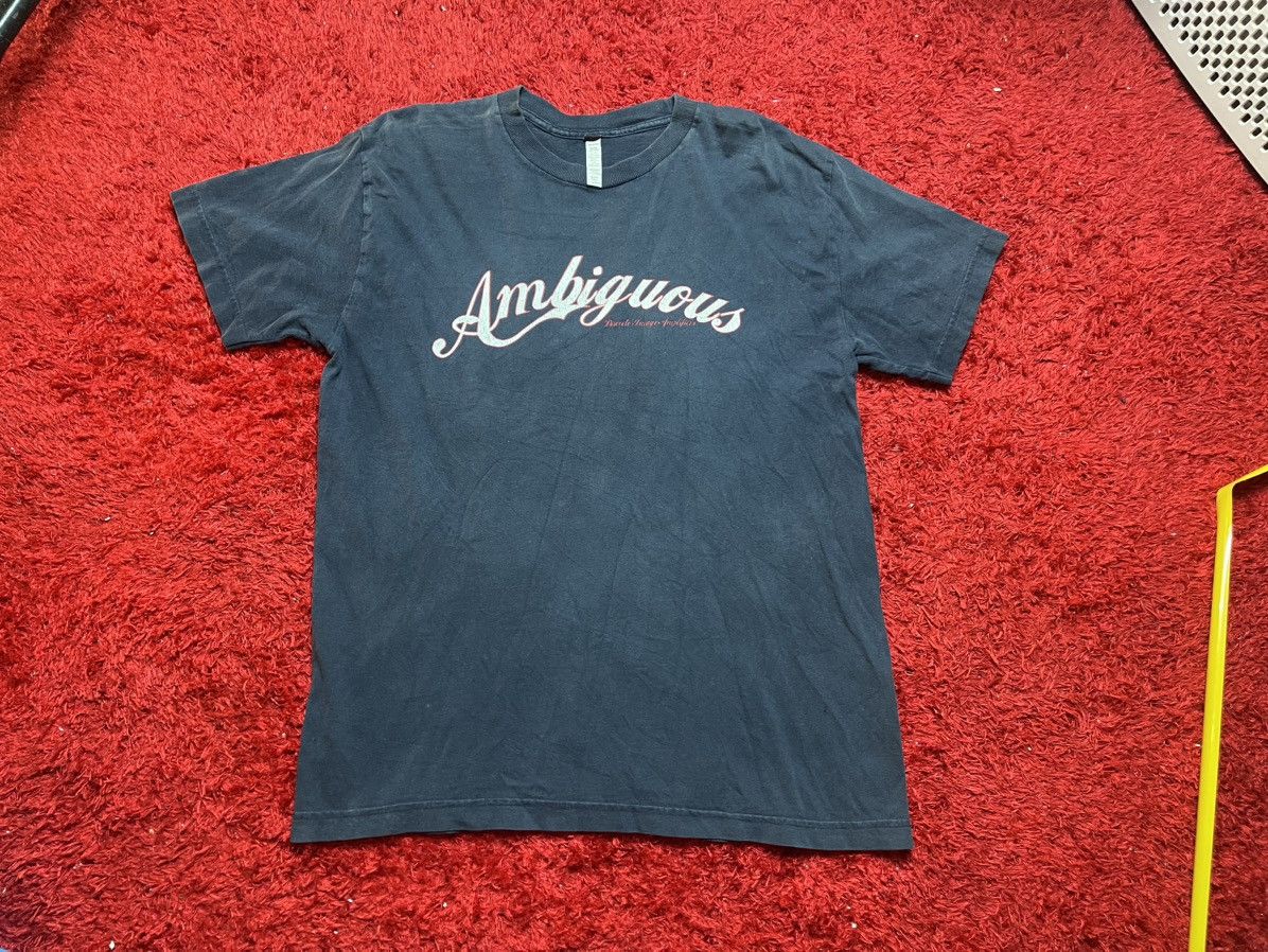 Other Vintage Ambiguous skate tshirt Size US L / EU 52-54 / 3 - 1 Thumbnail