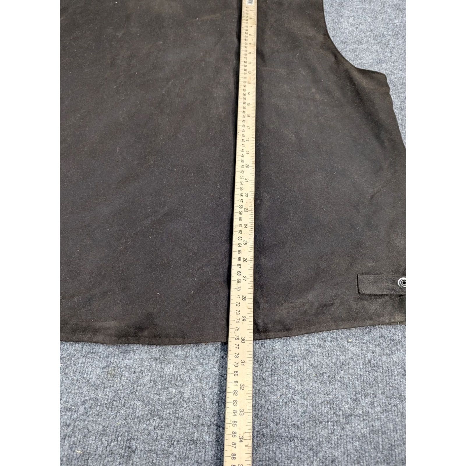 Vintage Driza Bone Australia Jumbuck Waxed Wool Lined Full Zip Vest Size 6XL Mens Size US XXL / EU 58 / 5 - 6 Thumbnail