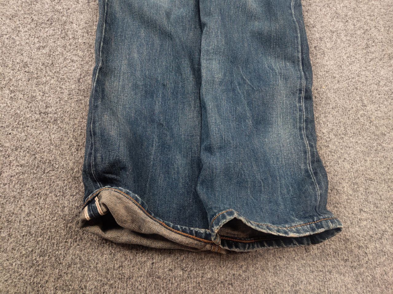 THE ROKKER COMPANY The Rokker Company Faded Denim selvedge Jeans Vintage Style Size US 34 / EU 50 - 5 Thumbnail