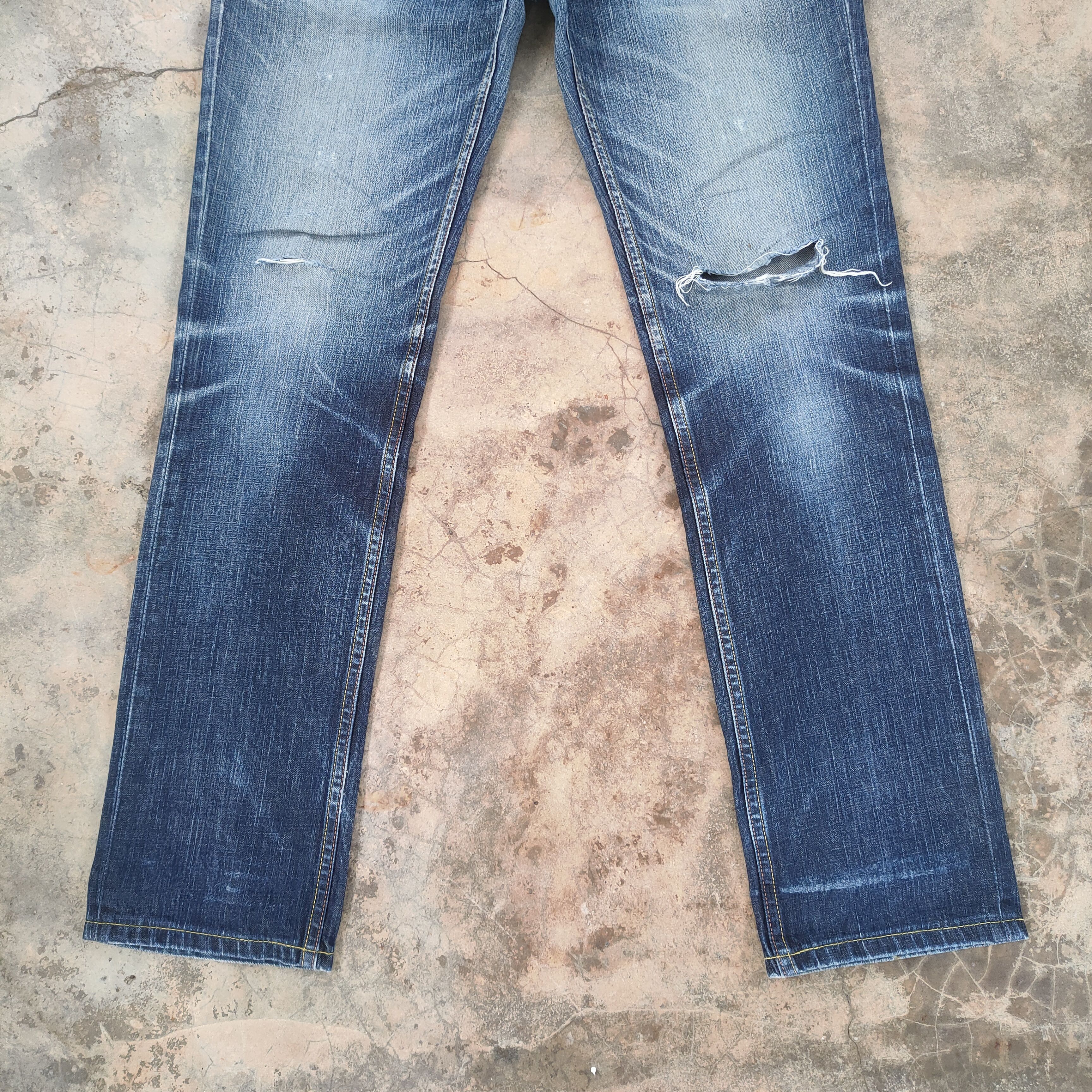 Levi's Vintage Clothing W30 LEVI'S 511 FADED DISTRESSED JEANS DENIM PANTS Size US 30 / EU 46 - 4 Thumbnail
