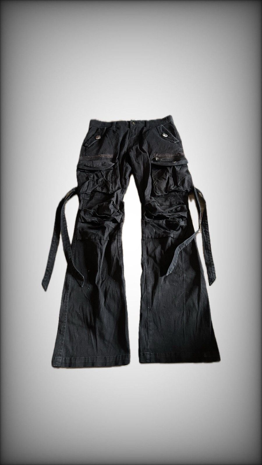 Le Grande Bleu (L.G.B.) Saucy cool flare pants trippnyc Size US 30 / EU 46 - 1 Thumbnail