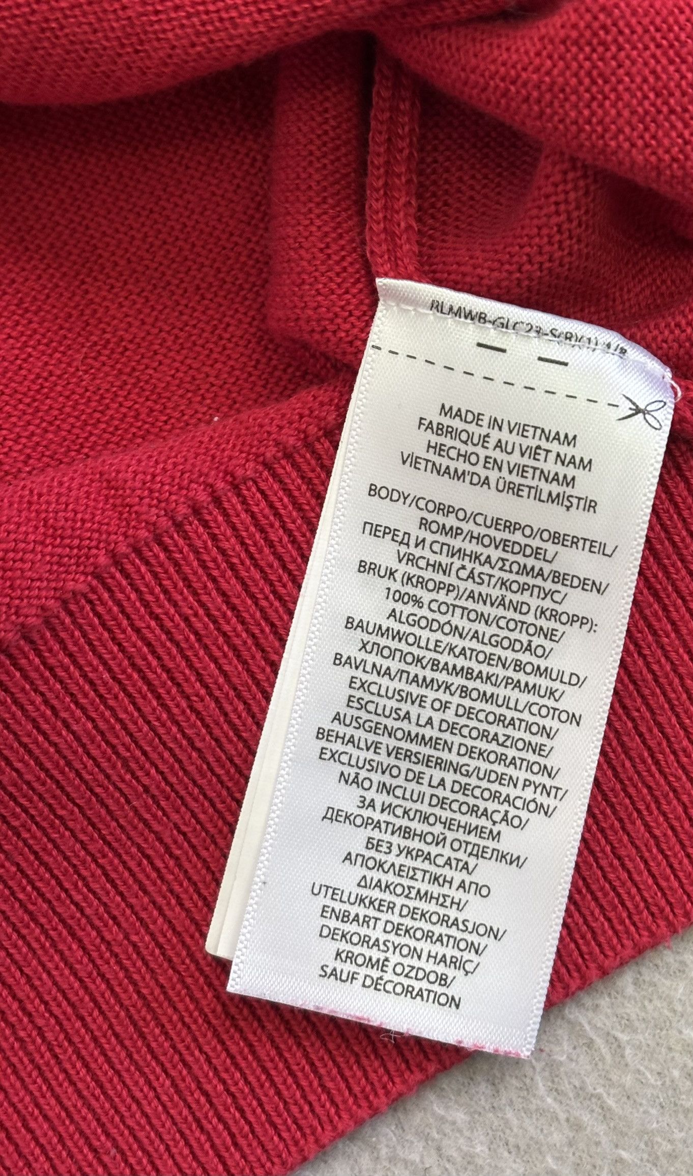 Polo Ralph Lauren Polo Ralph Lauren Red sweater Size. M Size US M / EU 48-50 / 2 - 17 Thumbnail