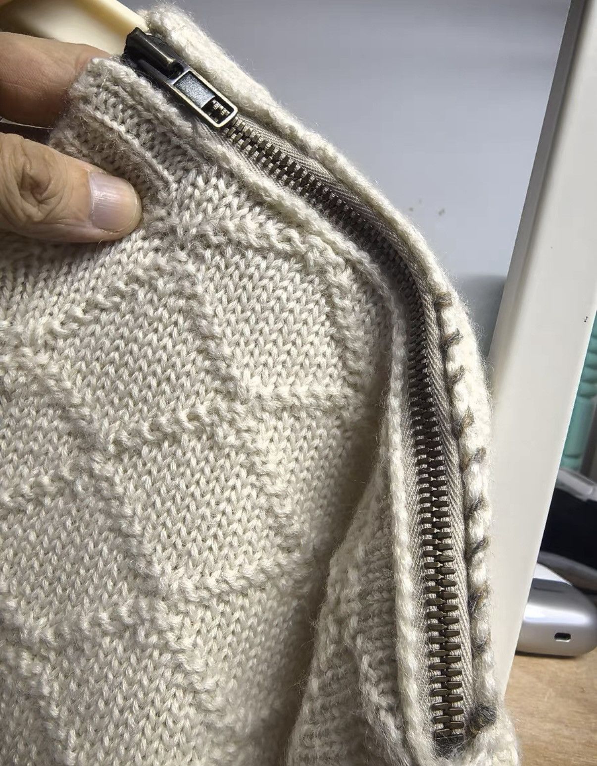 Maison Margiela Maison Margiela Main Line Authentic Distressed Wool Sweater Size US XL / EU 56 / 4 - 4 Thumbnail