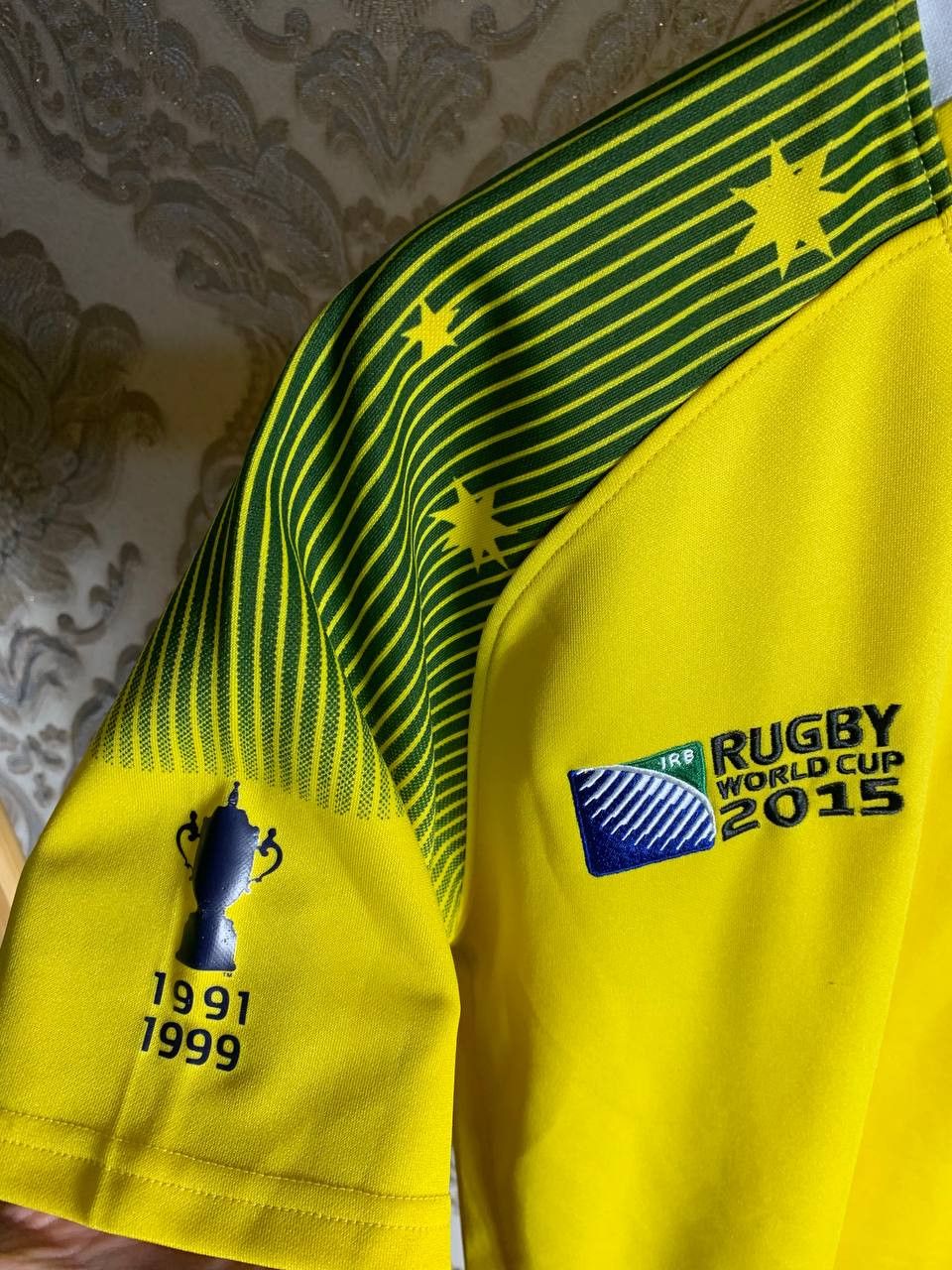 Canterbury of New Zealand Vintage Asics Australia Rugby Jersey Retro 2015 Y2K 90s Size US M / EU 48-50 / 2 - 5 Thumbnail