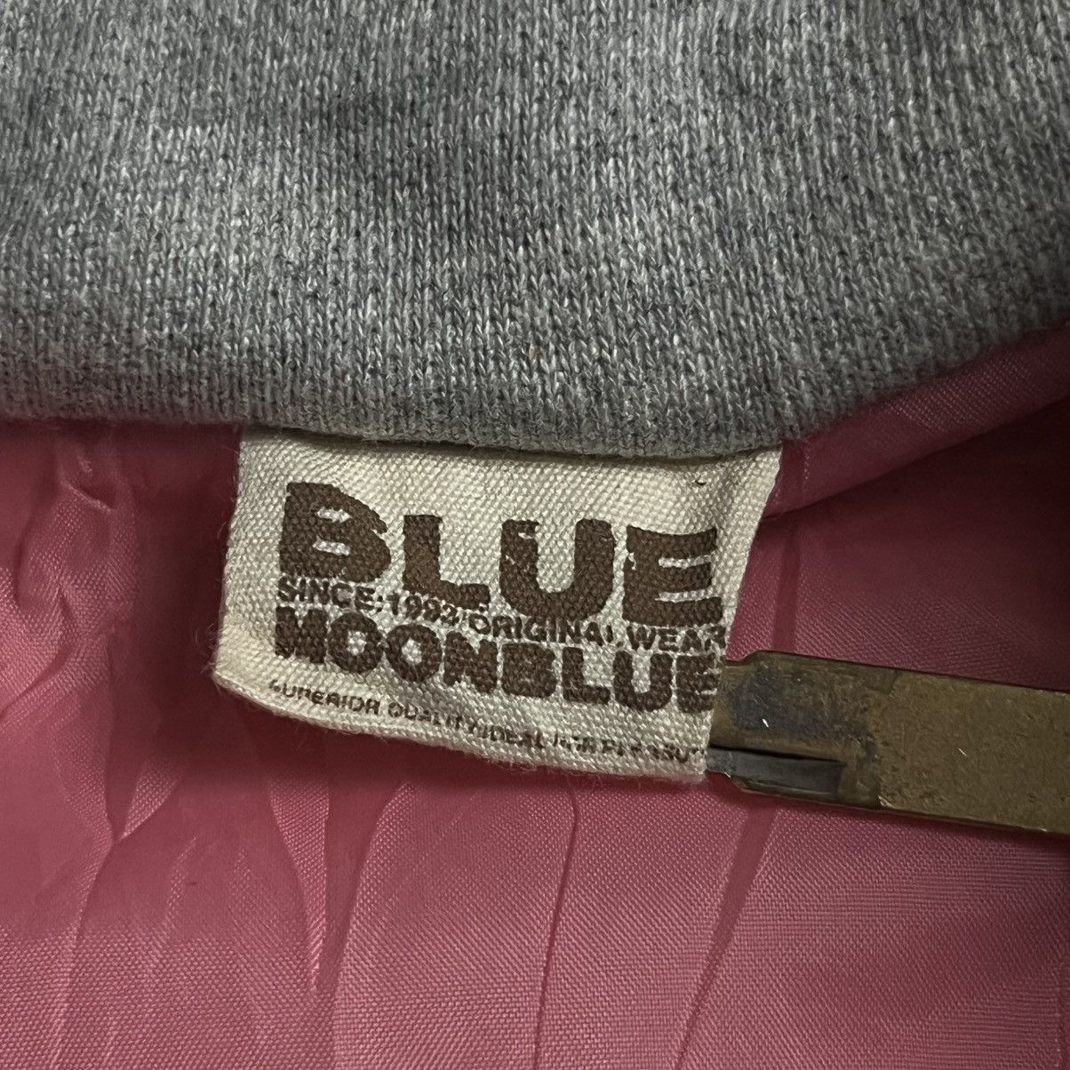 If Six Was Nine 2000’s Blue Moon Blue Patch fur hooded jacket Size US M / EU 48-50 / 2 - 7 Thumbnail
