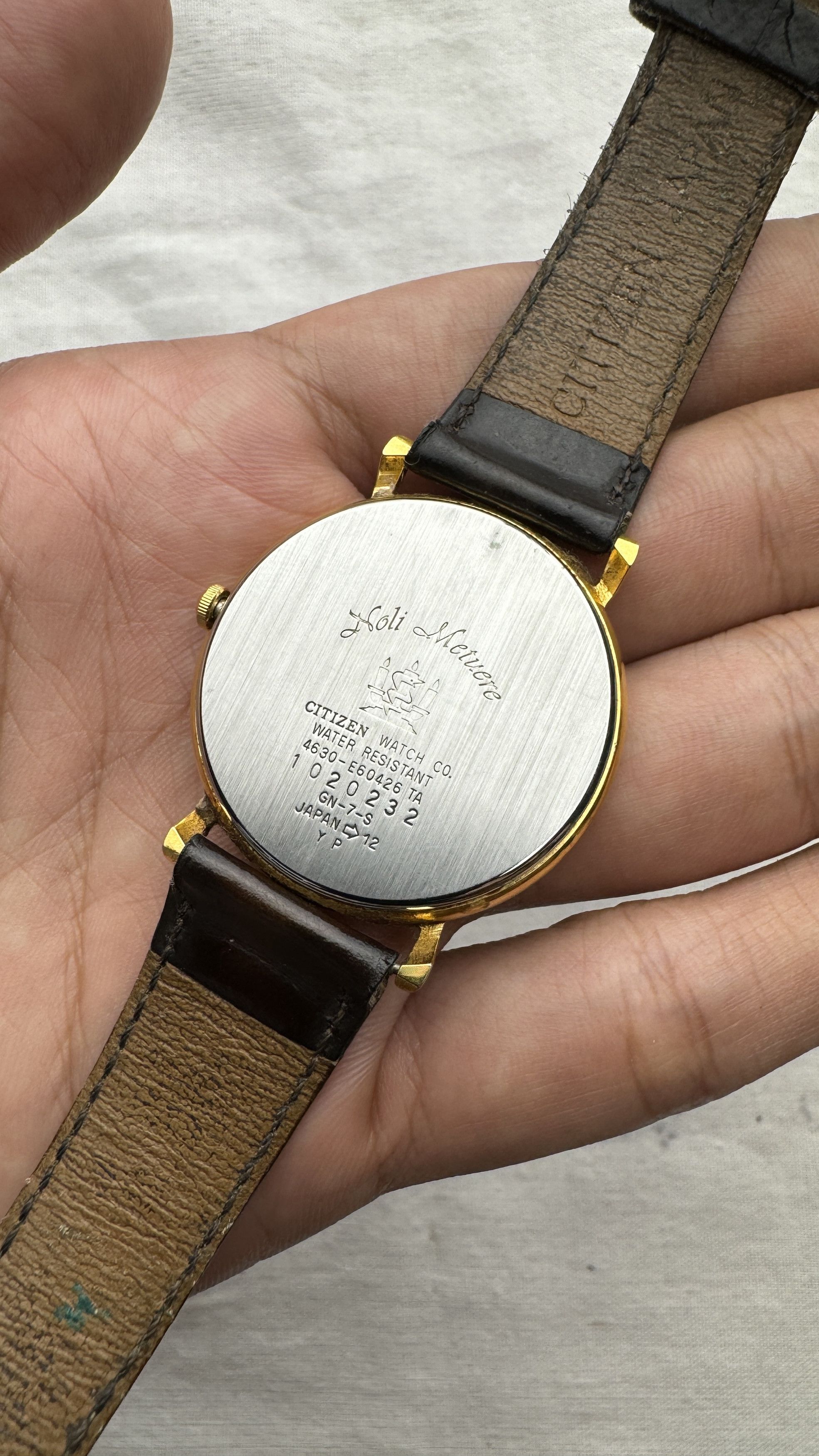Citizen Vintage Watch Citizen Club La-Mer Leather Size ONE SIZE - 4 Thumbnail